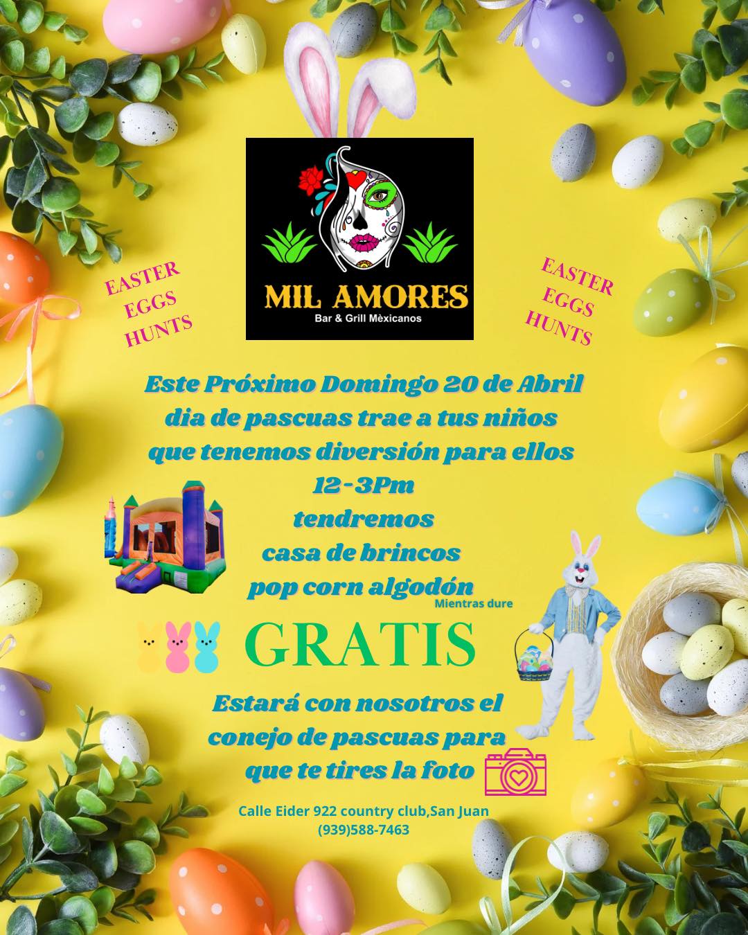 Easter Eggs Hunt - Mil Amores