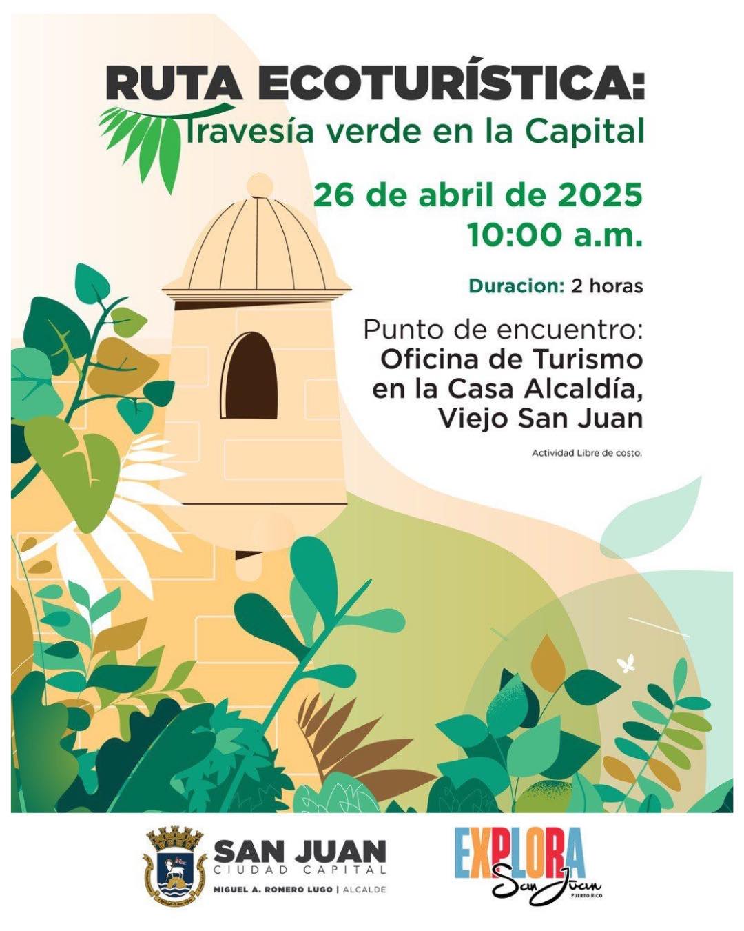 Ruta Ecoturística: Travesía verde en la Capital