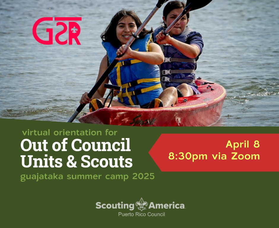 Guajataka Verano 2025: Orientación virtual para padres y madres de nuevos acampadores