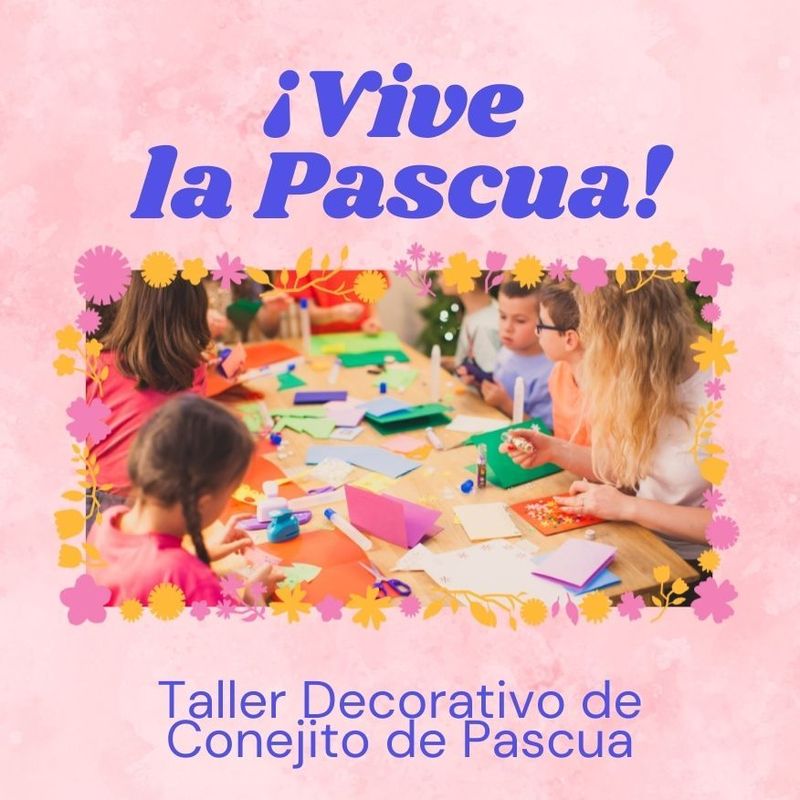 Taller de conejitos decorativos - Plaza del Caribe