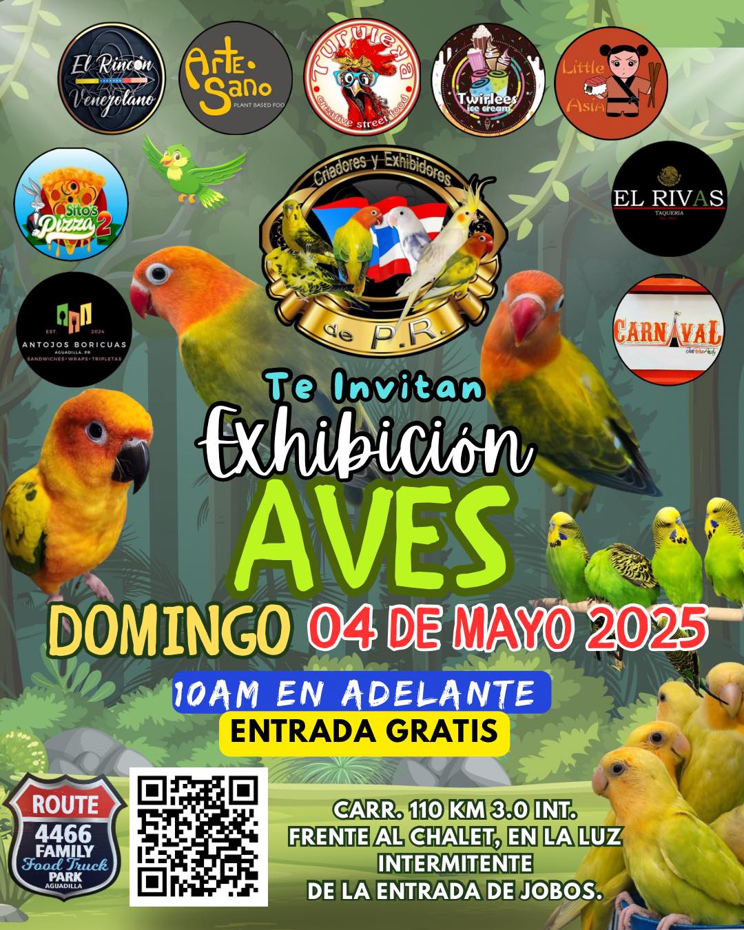 Exhibición de Aves