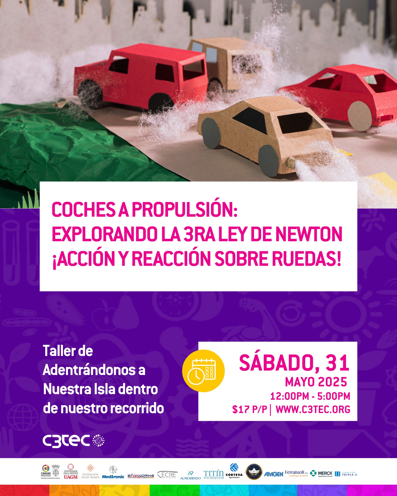 Adentrándonos a nuestra Isla: Cohetes a Propulsión - C3Tec