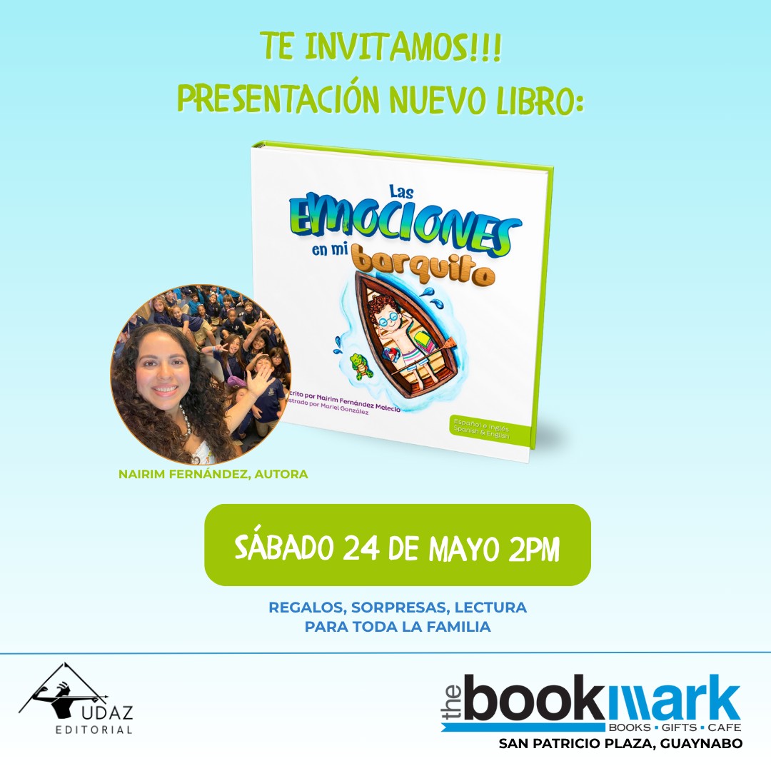Presentación Libro: "Las emociones en mi barquito" - The Bookmark: San Patricio