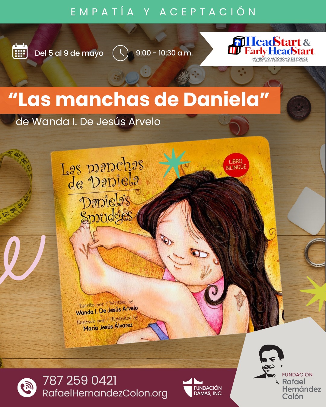 Cuento: "Las manchas de Daniela" - Fundación Rafael Hernández Colón