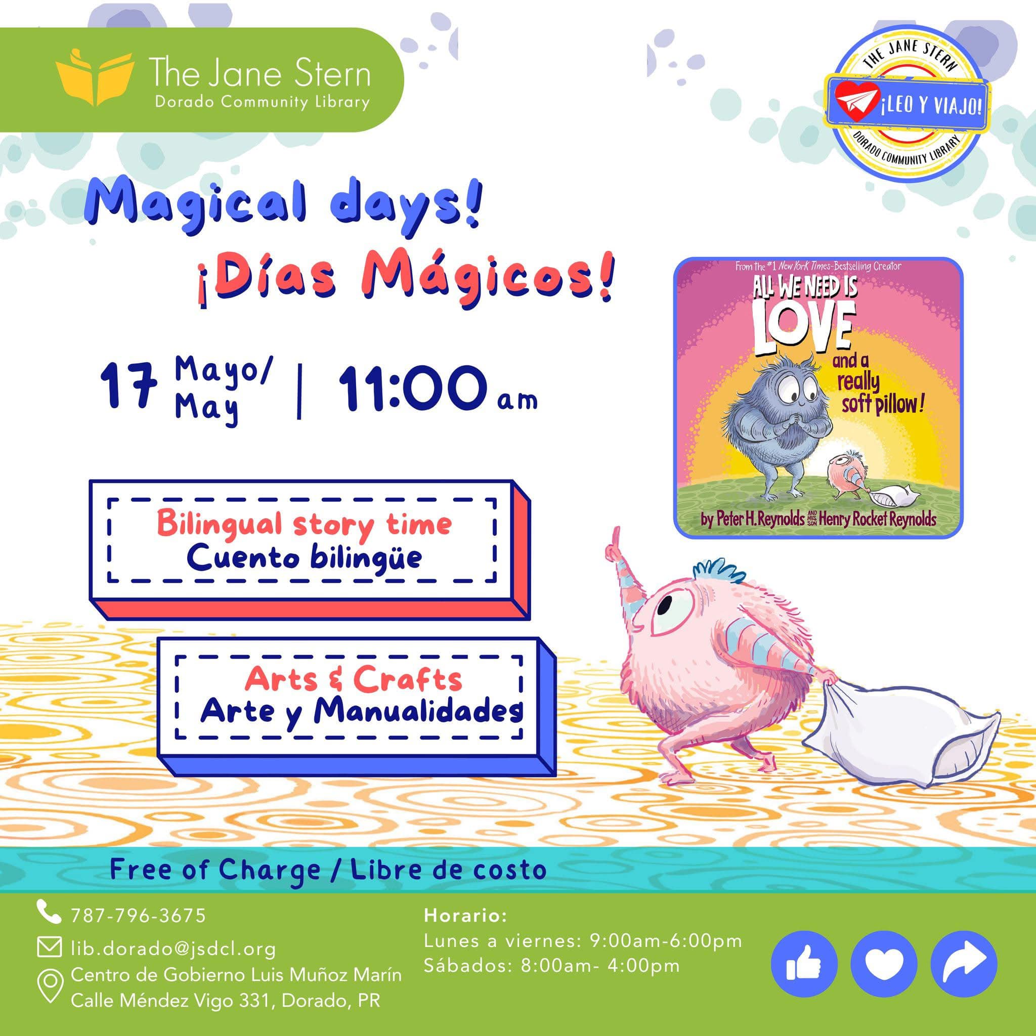 Días Mágicos - Biblioteca Jane Stern