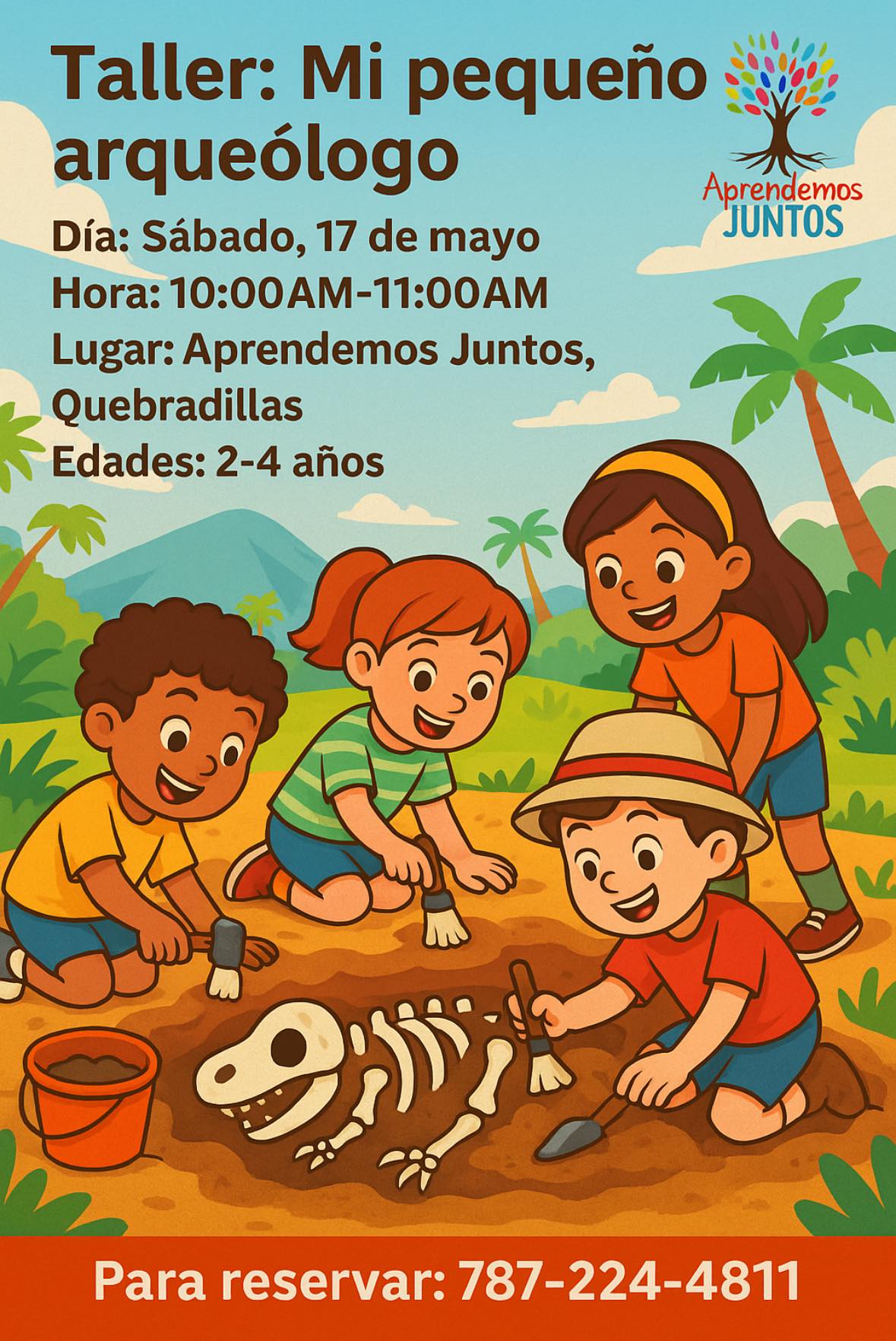 Taller: Mi pequeño arqueólogo - Aprendemos Juntos