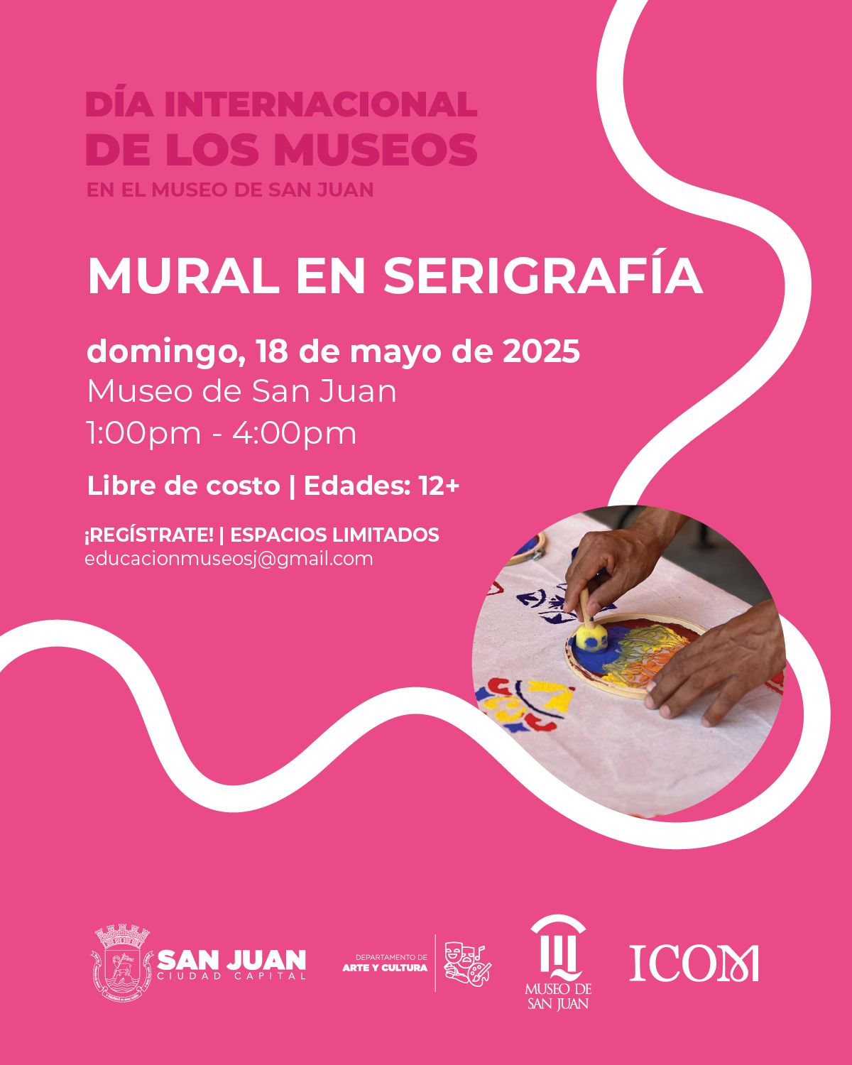 Mural en Serigrafía - Museo de San Juan