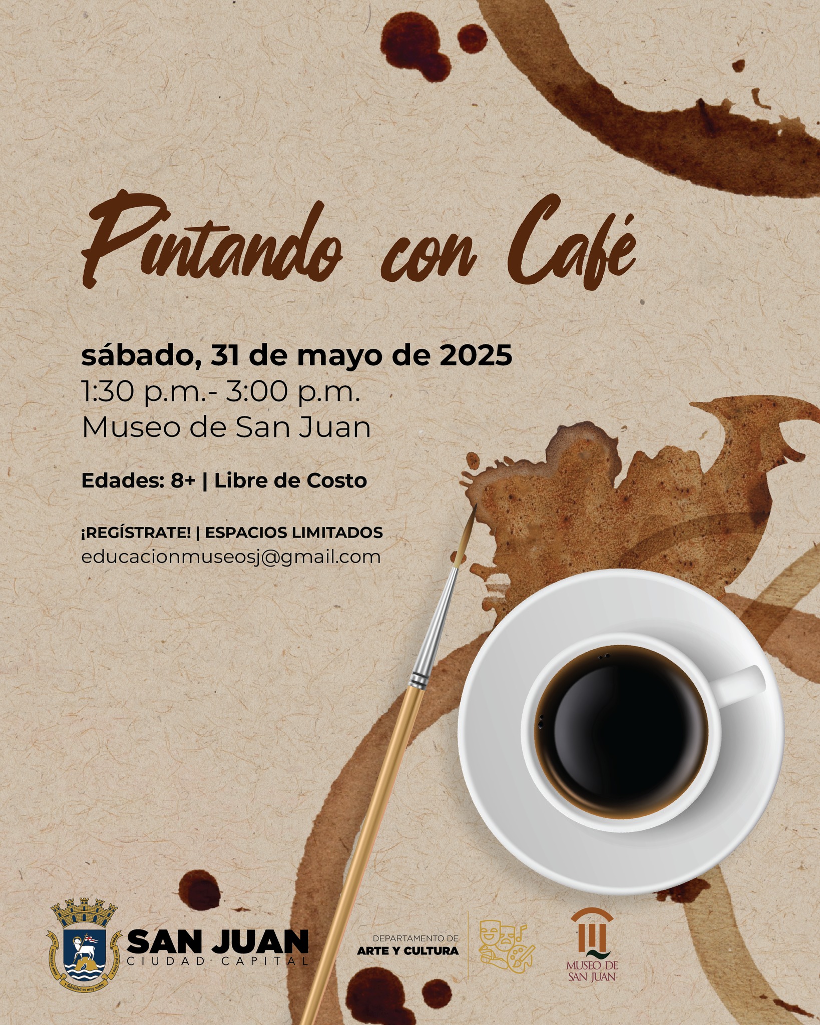 Pintando con Café - Museo de San Juan