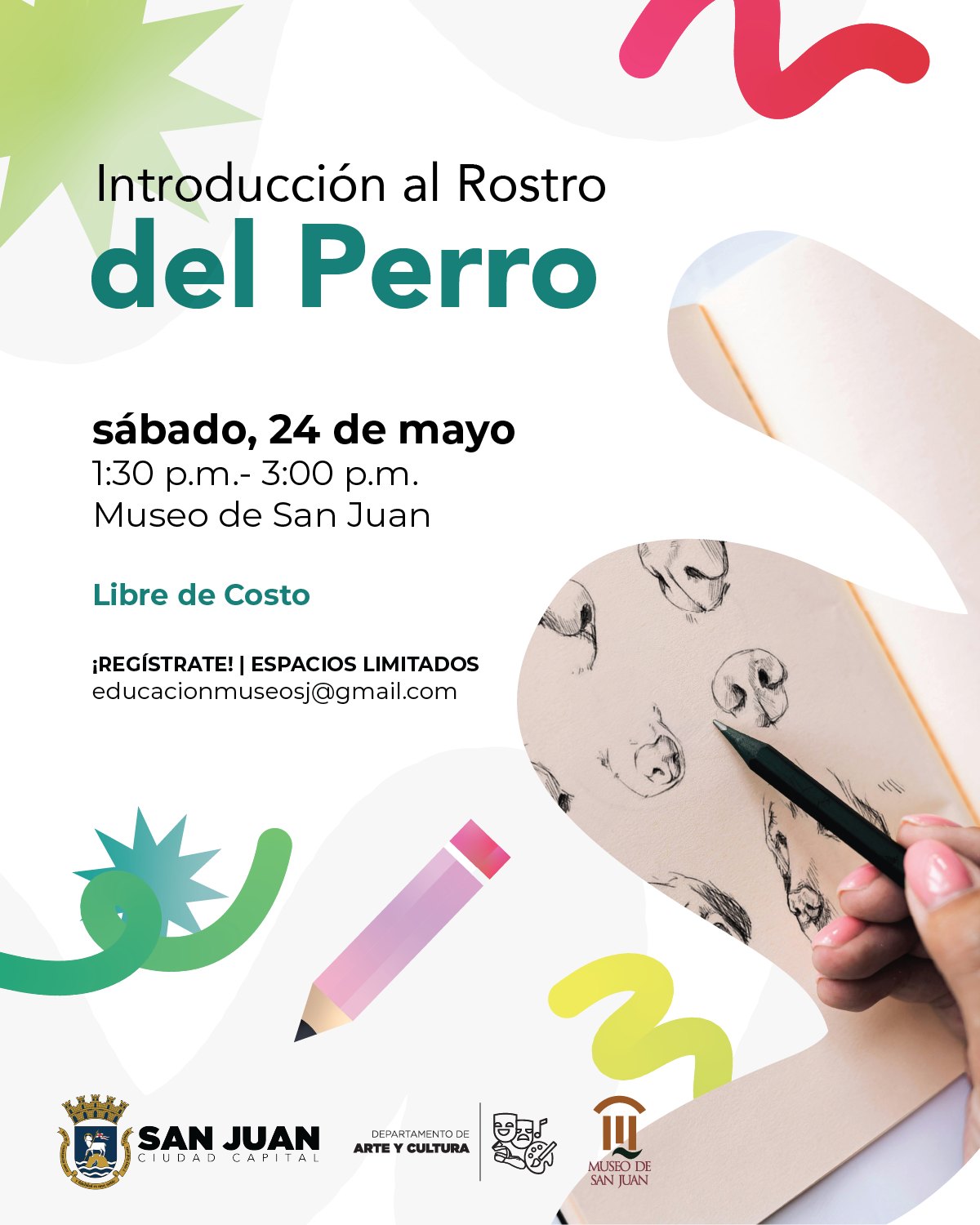 Taller de Introducción al Rostro del Perro - Museo de San Juan