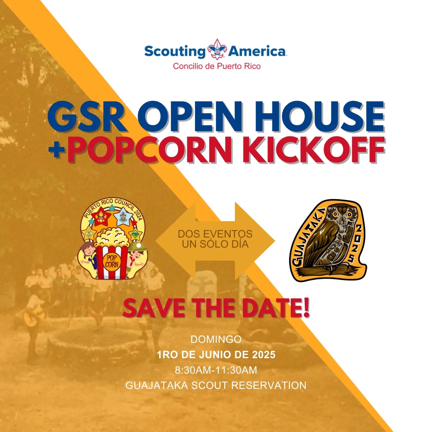 GSR Open House + Popcorn Kickoff - Scouting of America: Concilio de PR