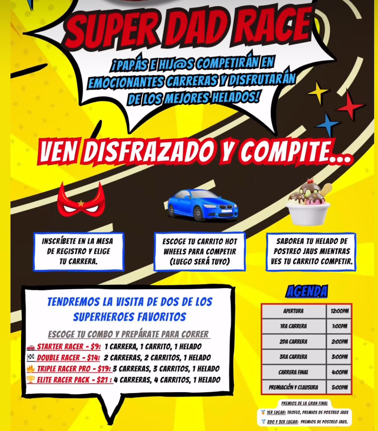 Super Dad Race - Postreo Jaus