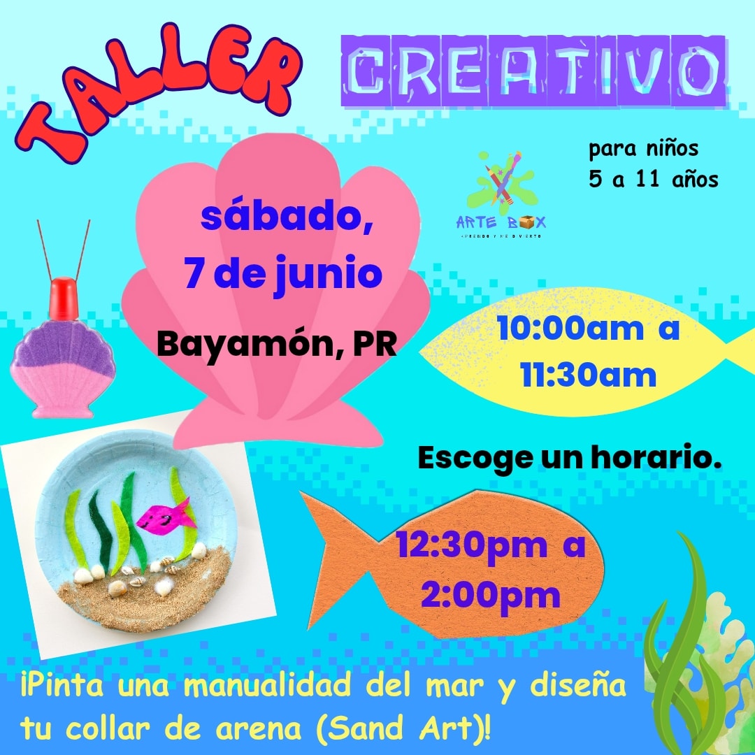 Taller Creativo: "Under the Sea" - Arte Box