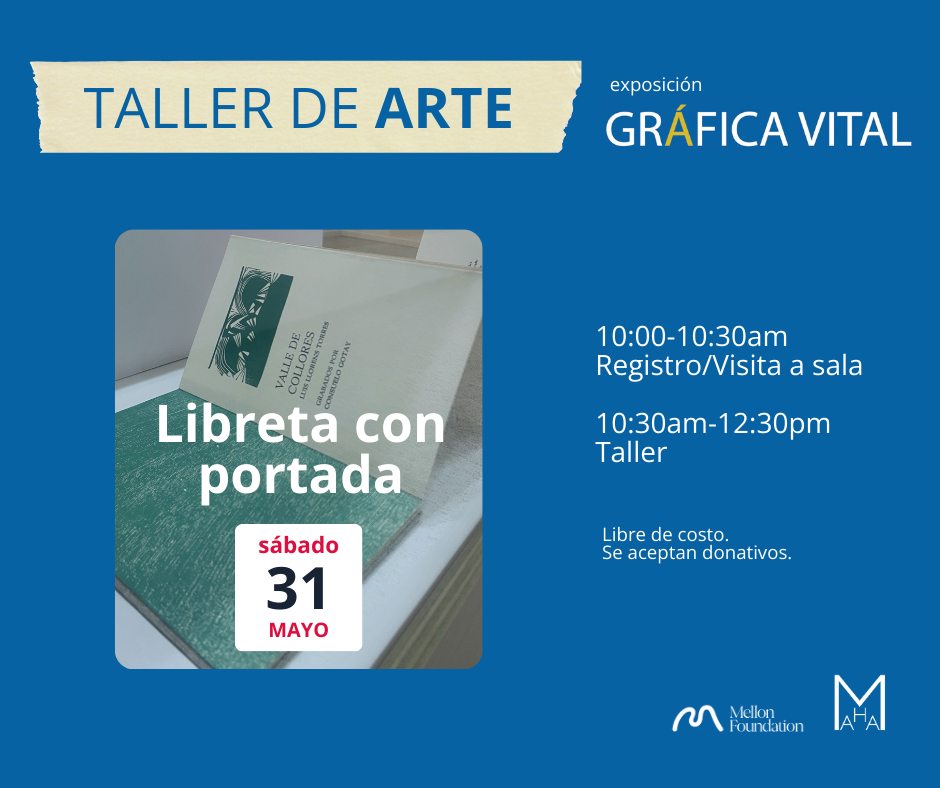 Taller de Arte: Libreta con portada - Museo UPRRP