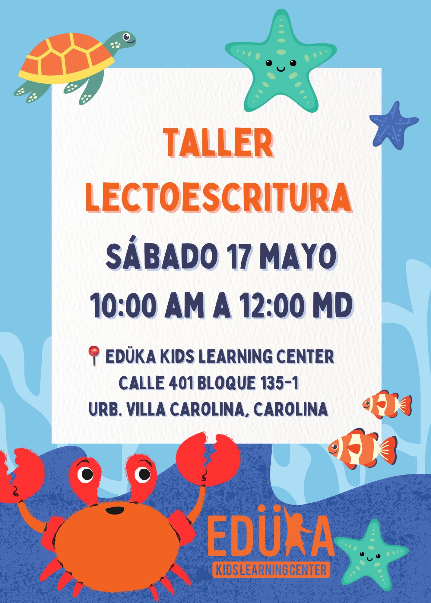 Taller Lectoescritura - Eduka Kids Learning