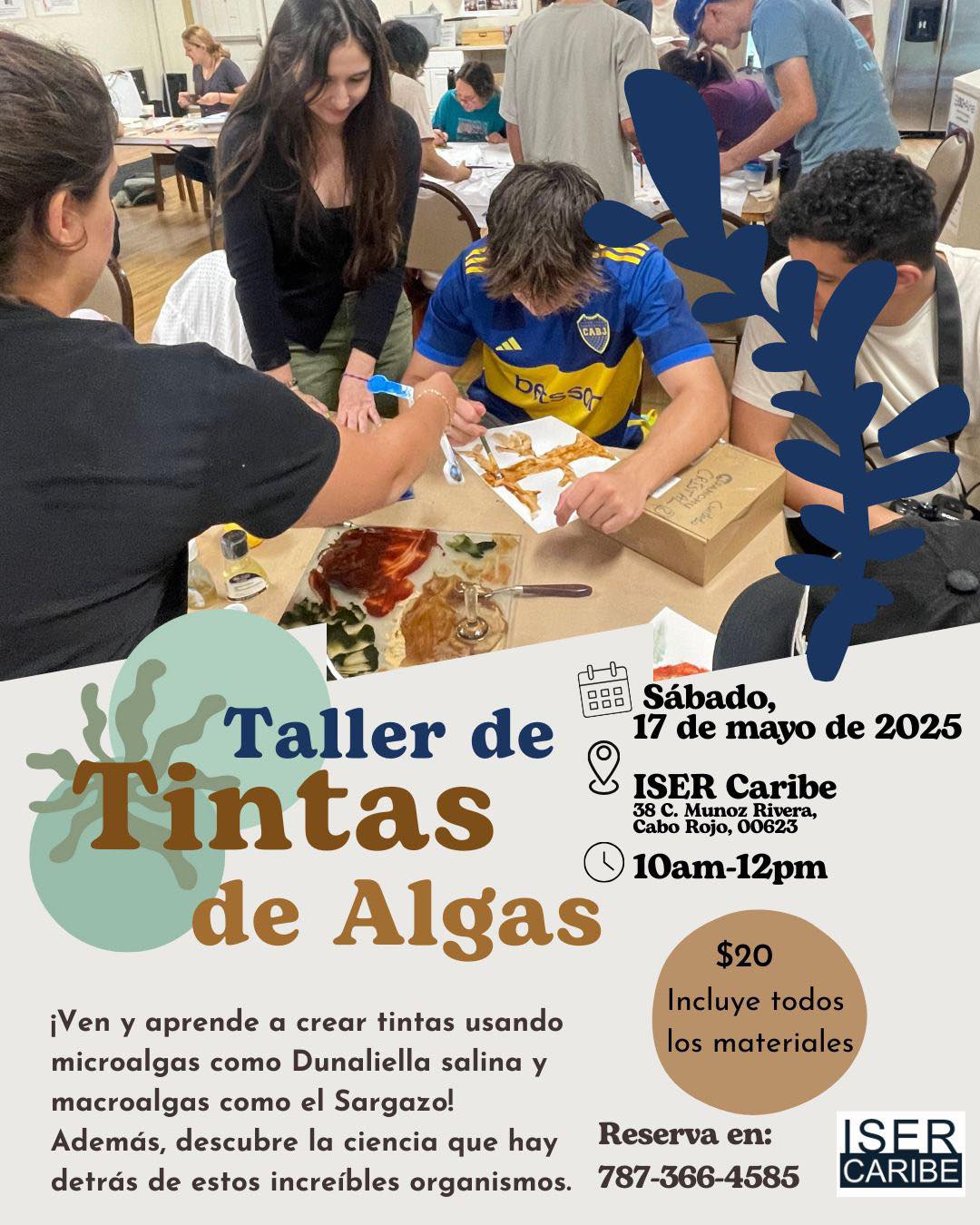 Taller: Tintas de Algas