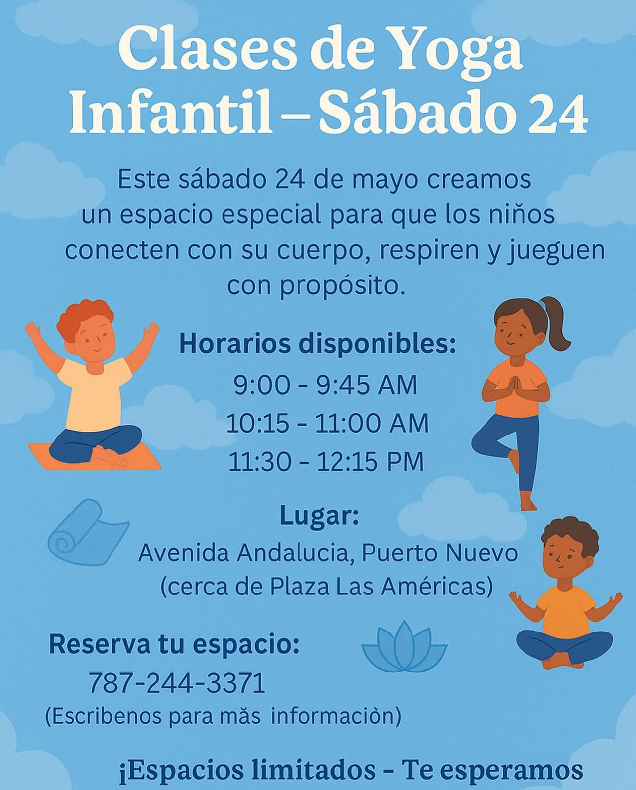 Clases de Yoga Infantil - Un pedacito del Cielo