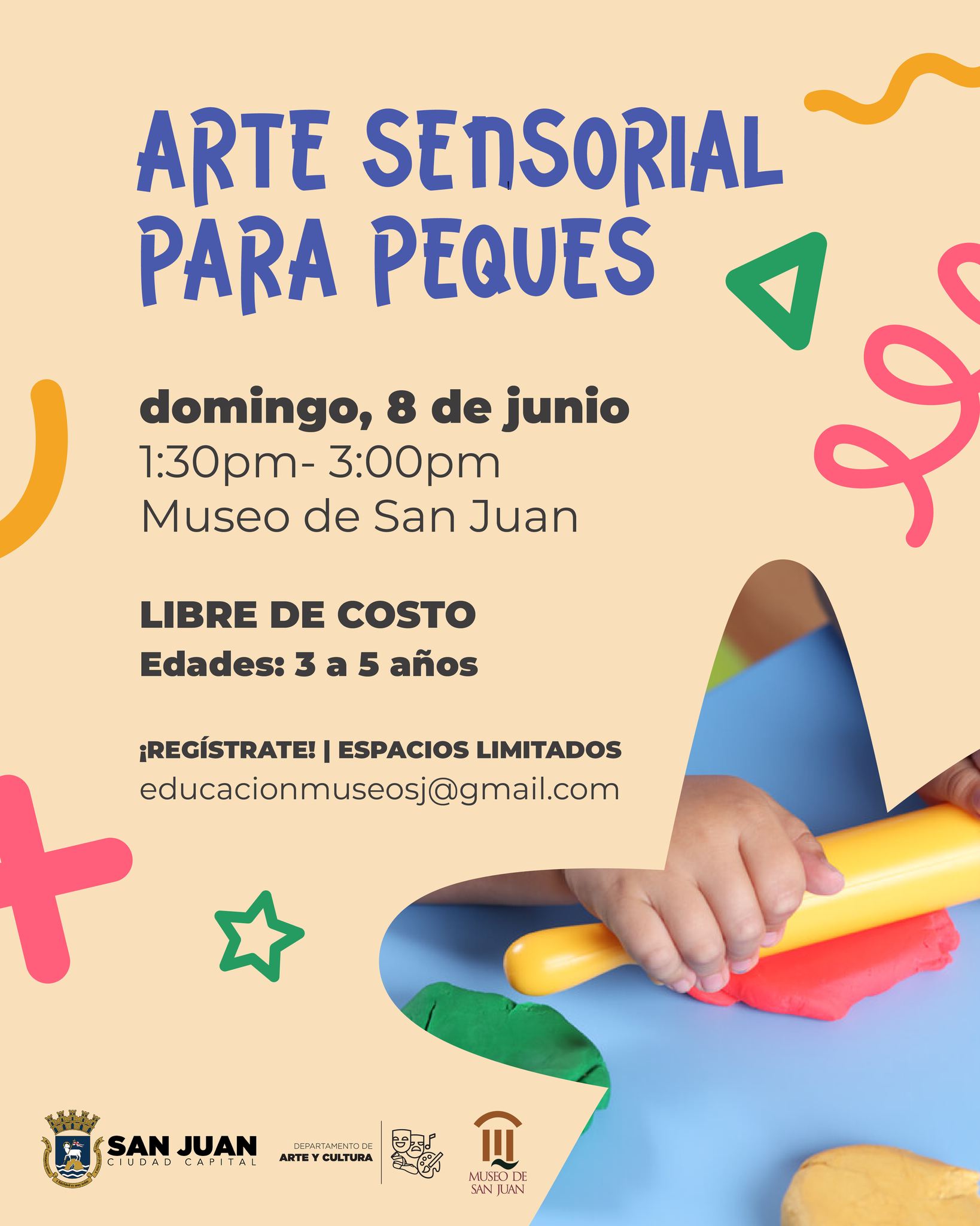 Arte Sensorial para Peques - Museo de San Juan