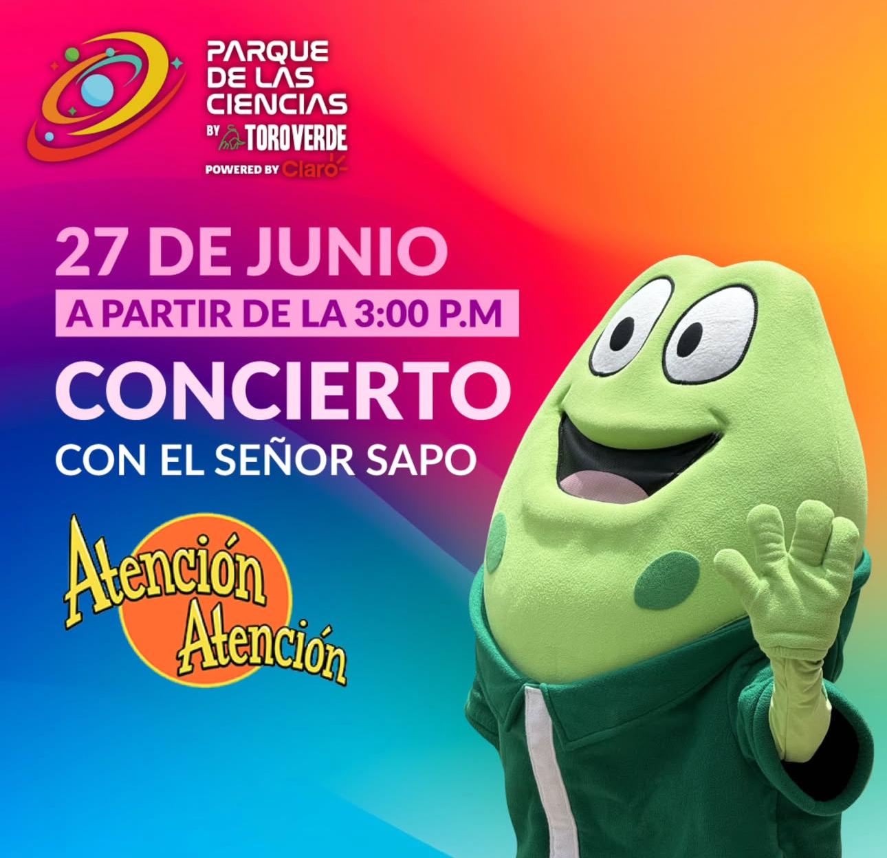 Concierto con el Sr. Sapo  - Parque de las Ciencias