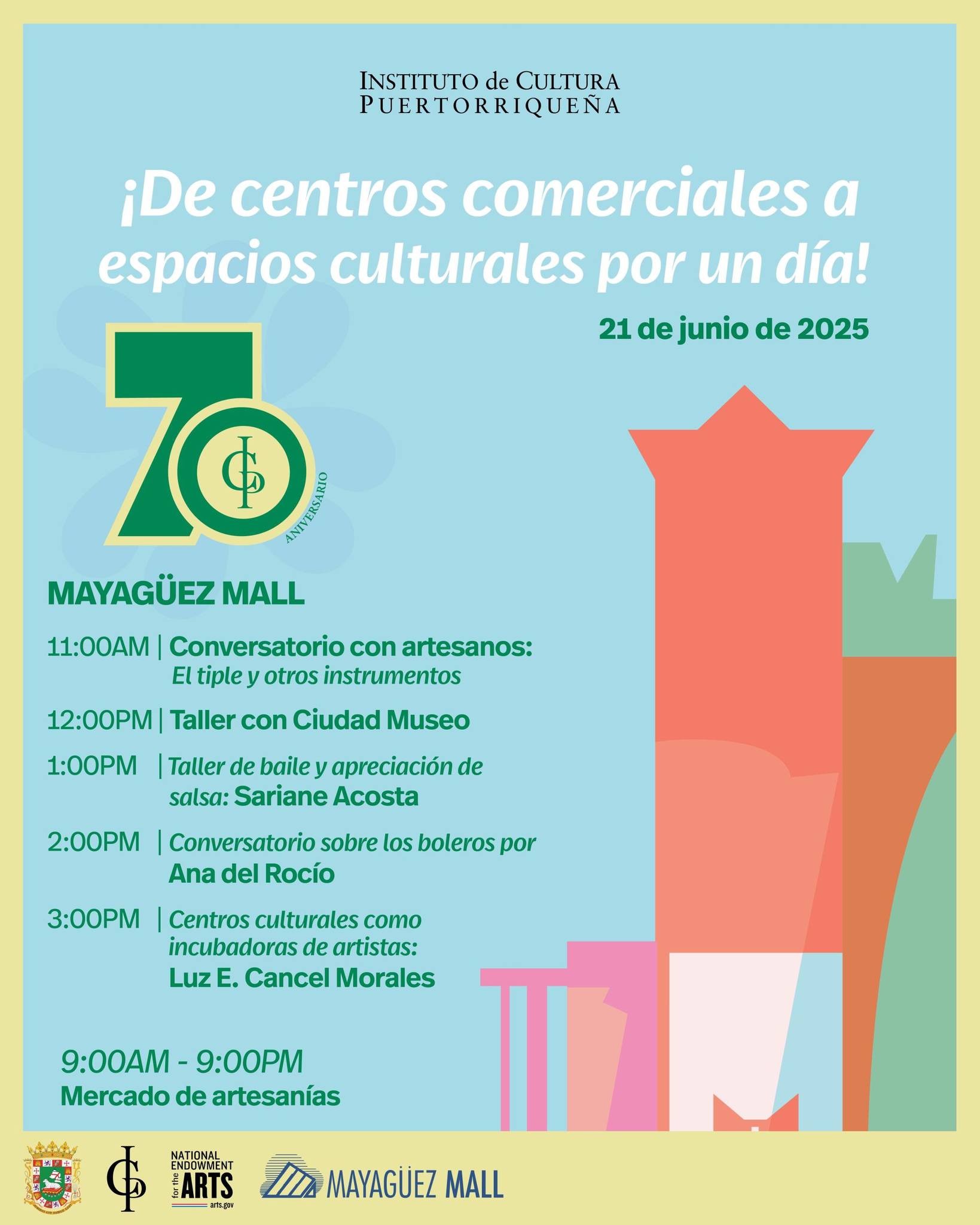 70 años del Instituto de Cultura Puertorriqueña - Mayagüez