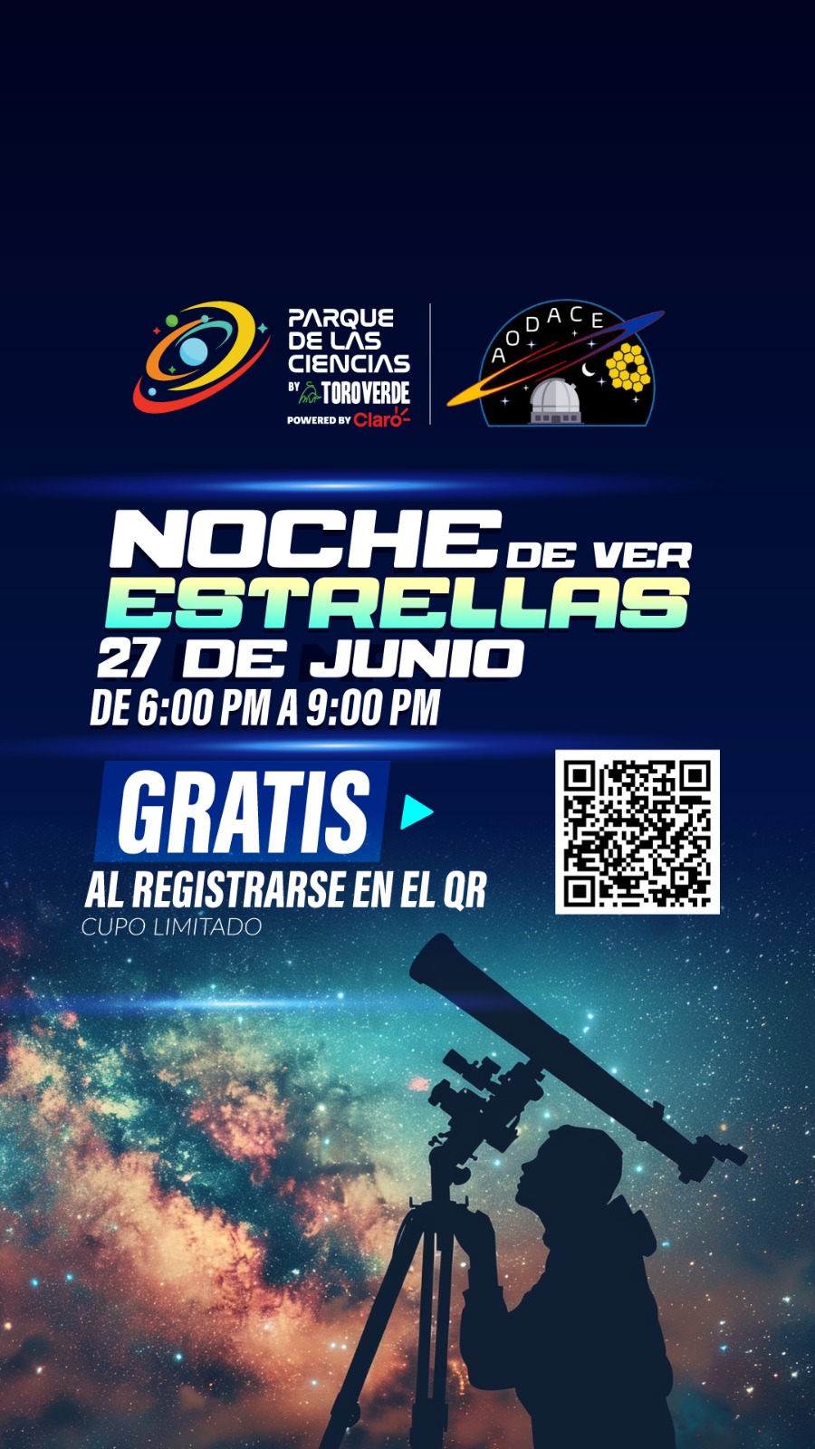 Noche Astronómica - Parque de las Ciencias