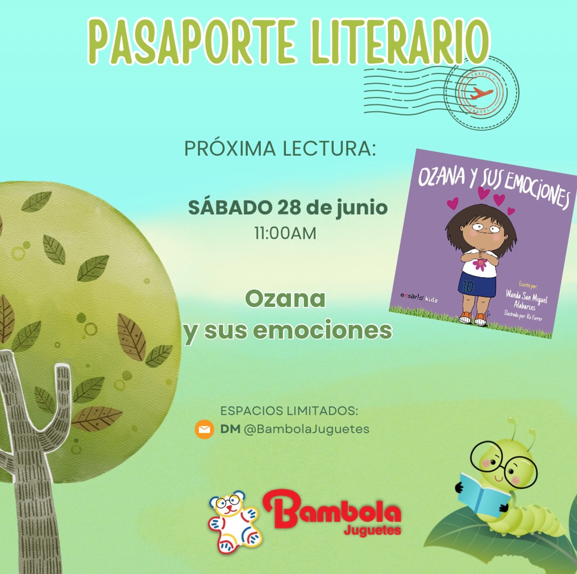 Lectura: "Ozana y sus emociones" - Bambola Juguetes