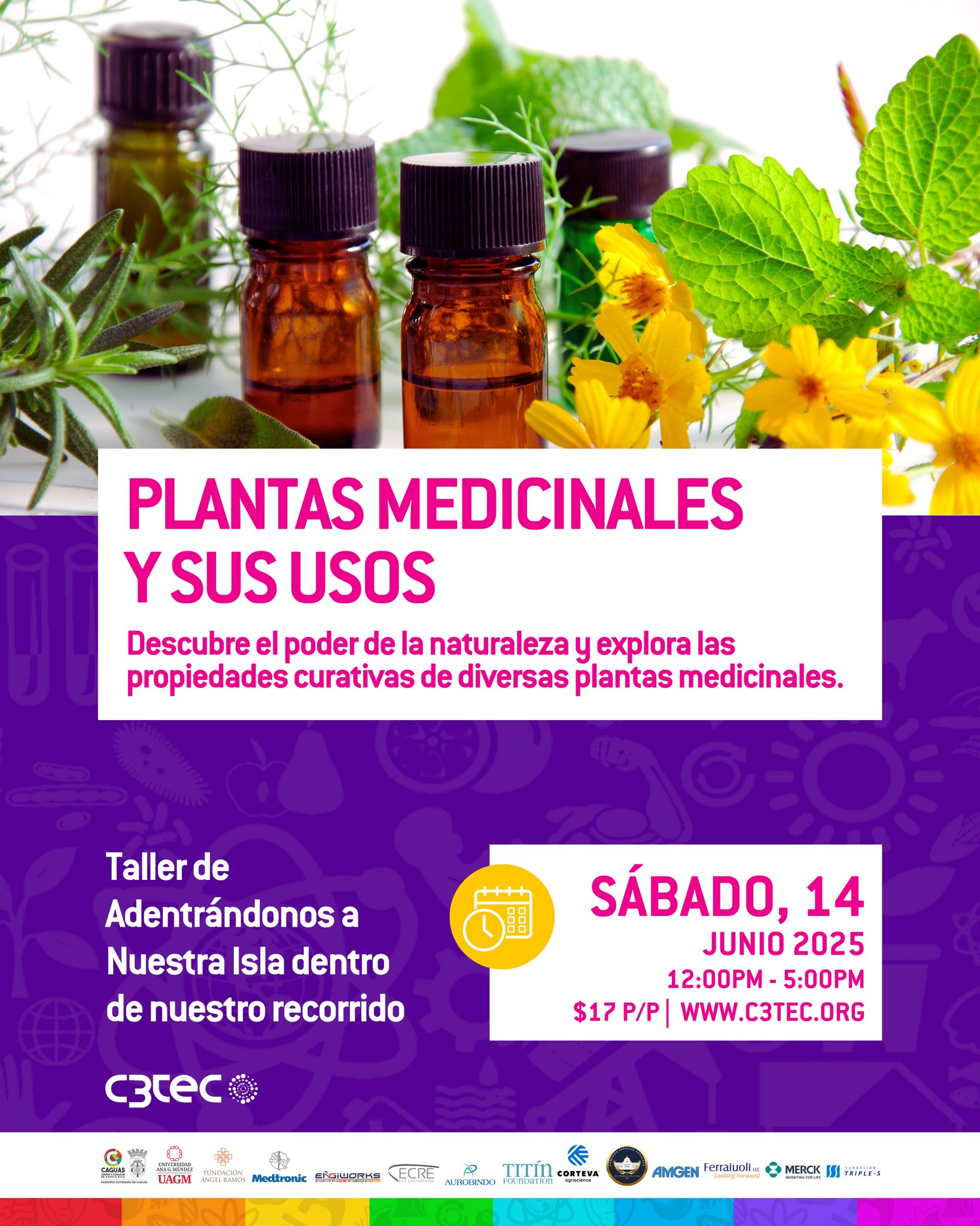 Adentrándonos a nuestra Isla:  Plantas medicinales y sus usos - C3Tec
