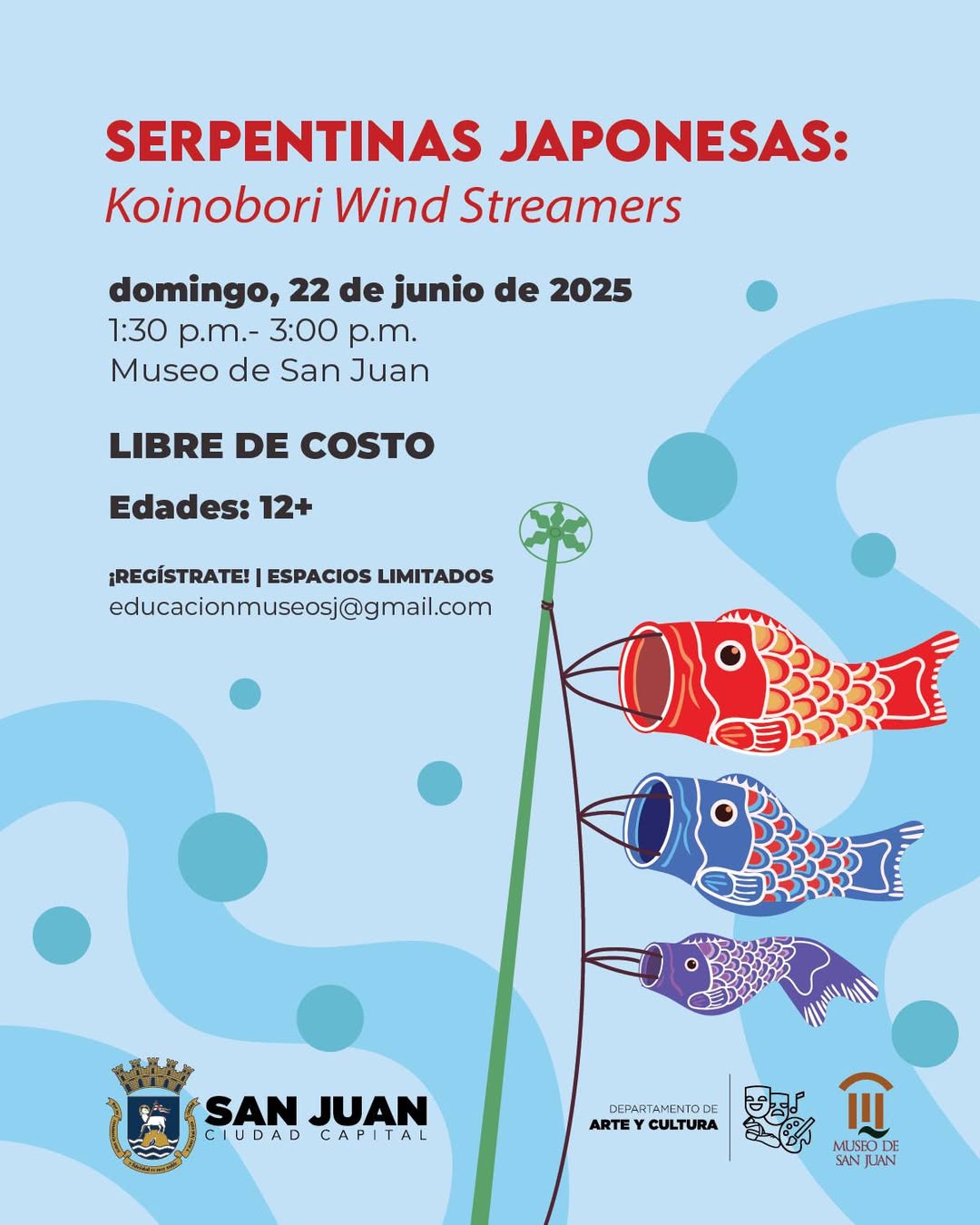 Serpentinas Japonesas - Museo de San Juan