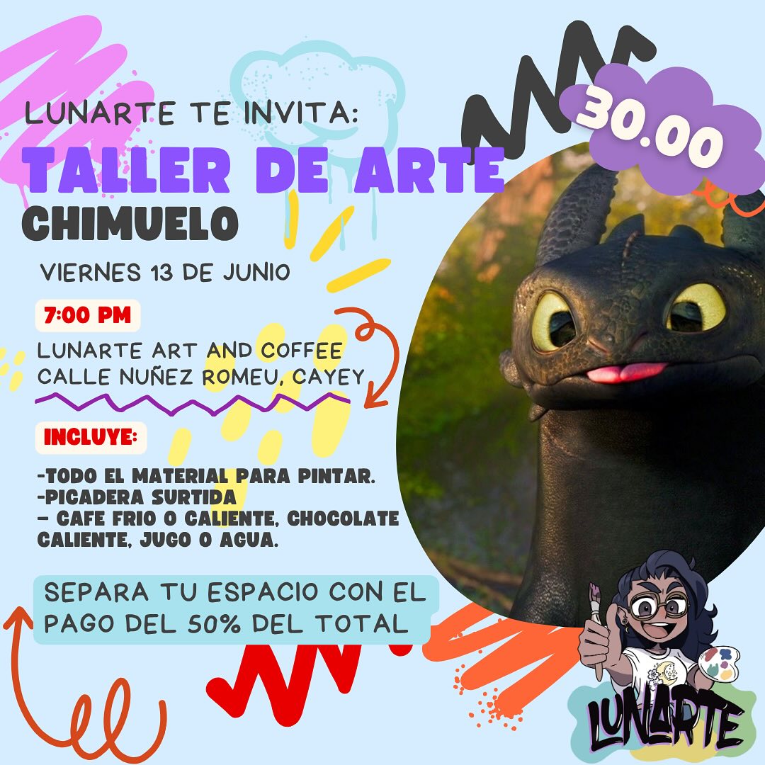 Taller de Arte: Chimuelo - LunArte