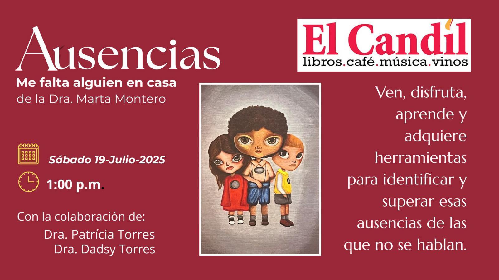 "Ausencias" - Librería El Candil