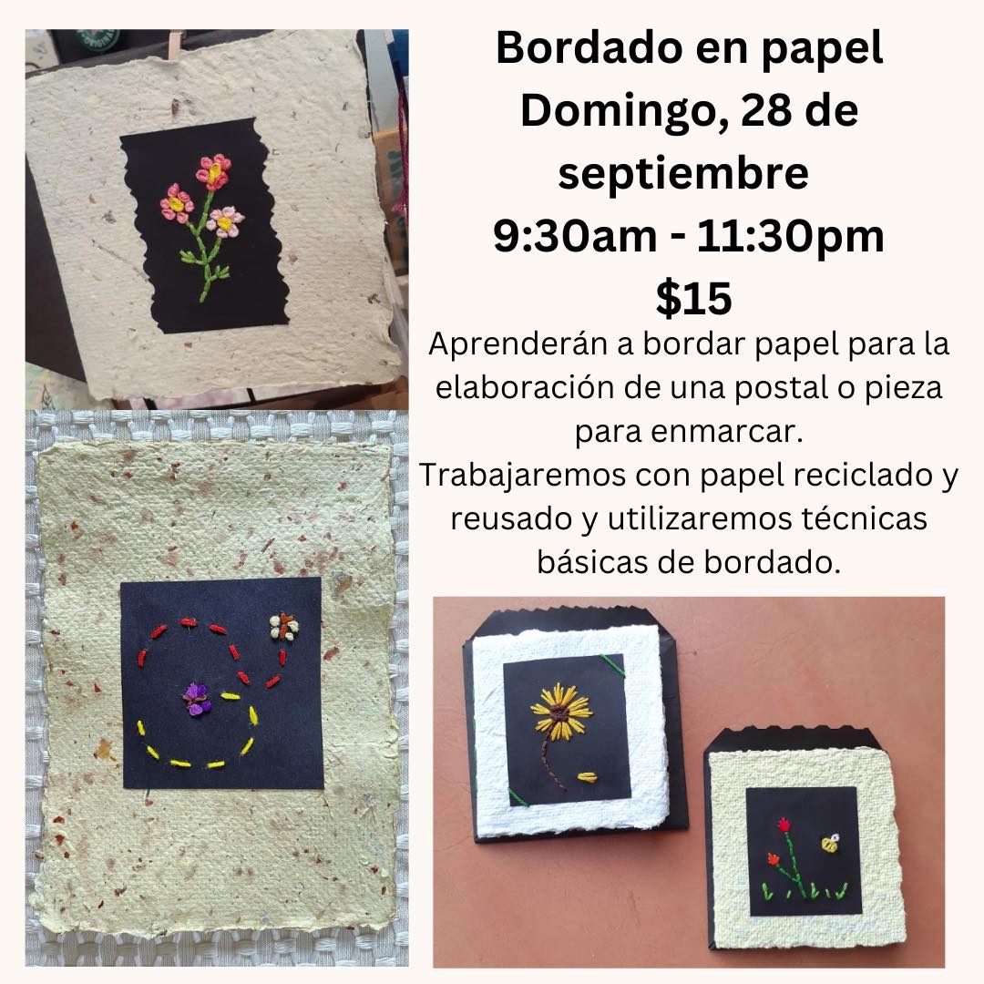 Bordado en Papel - MAC Studios