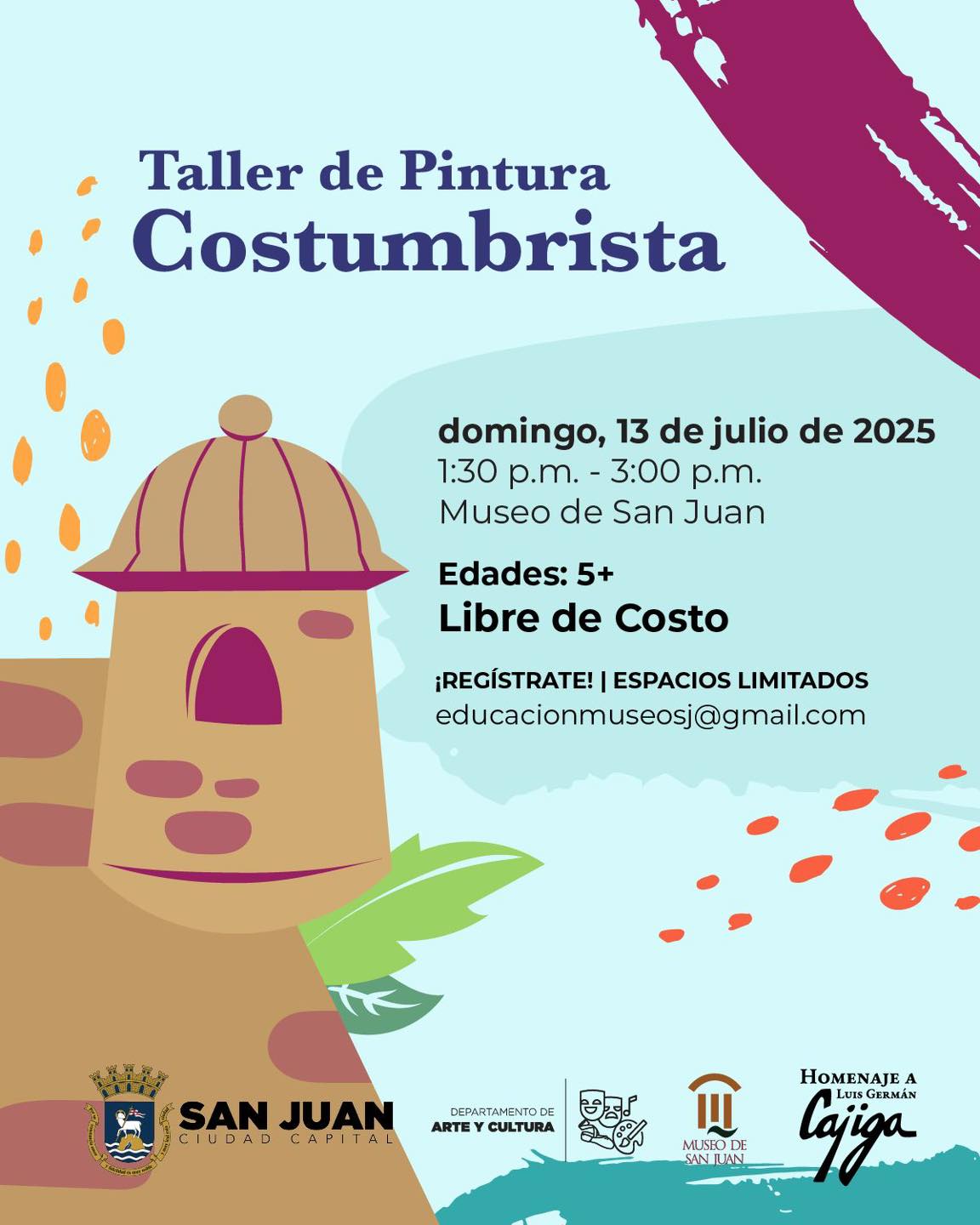 Taller de Pintura Costumbrista - Museo de San Juan