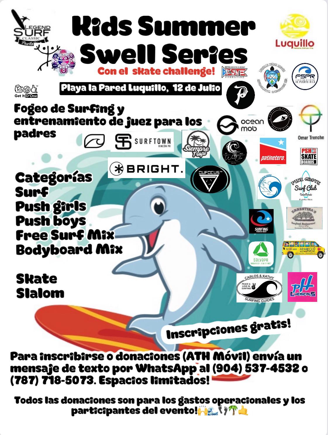 Kids Summer Swell Series and Skate Challenge