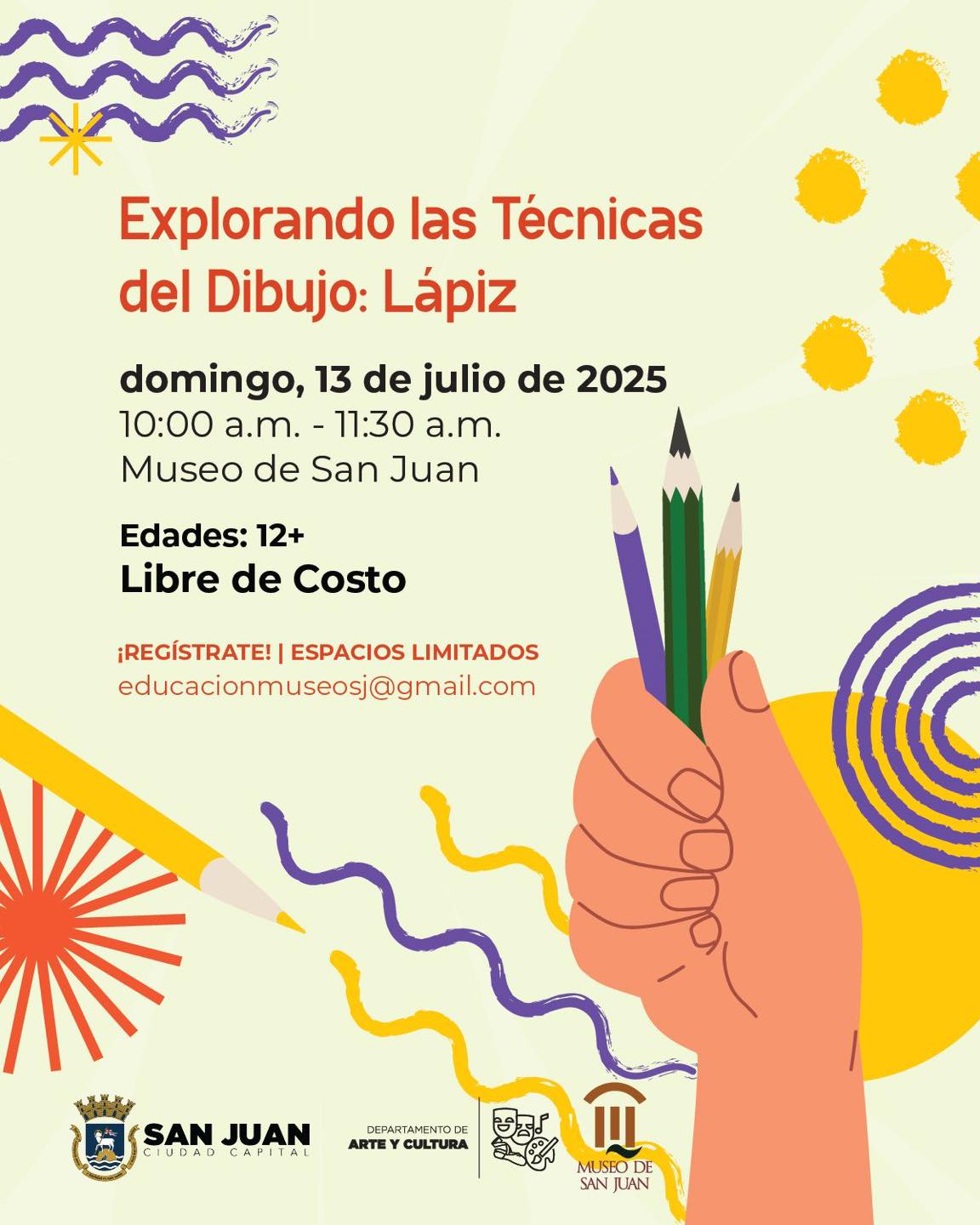 Explorando las técnicas del dibujo: Dibujo a lápiz - Museo de San Juan