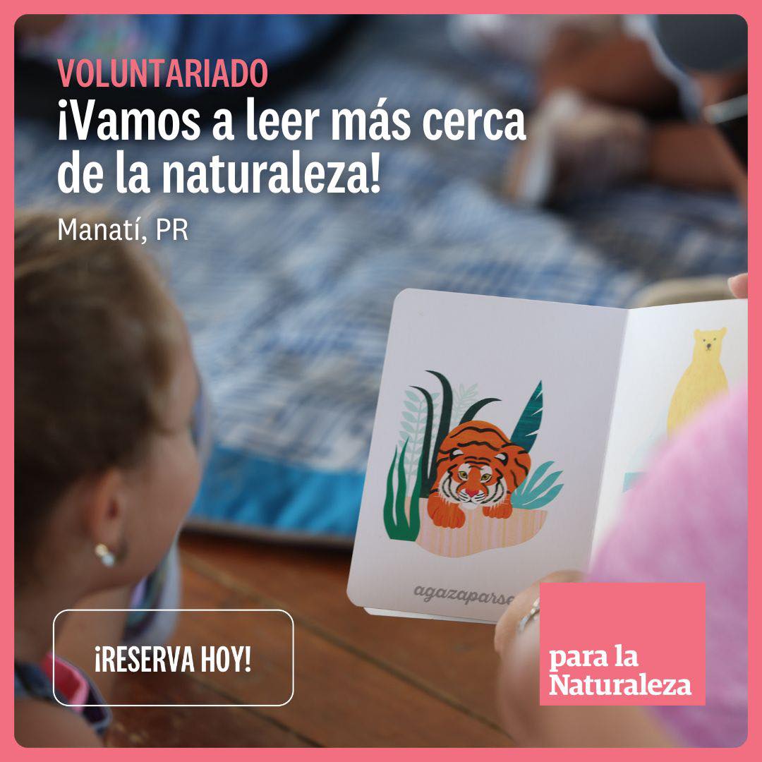 ¡Vamos a leer más cerca de la naturaleza! - Para la Naturaleza