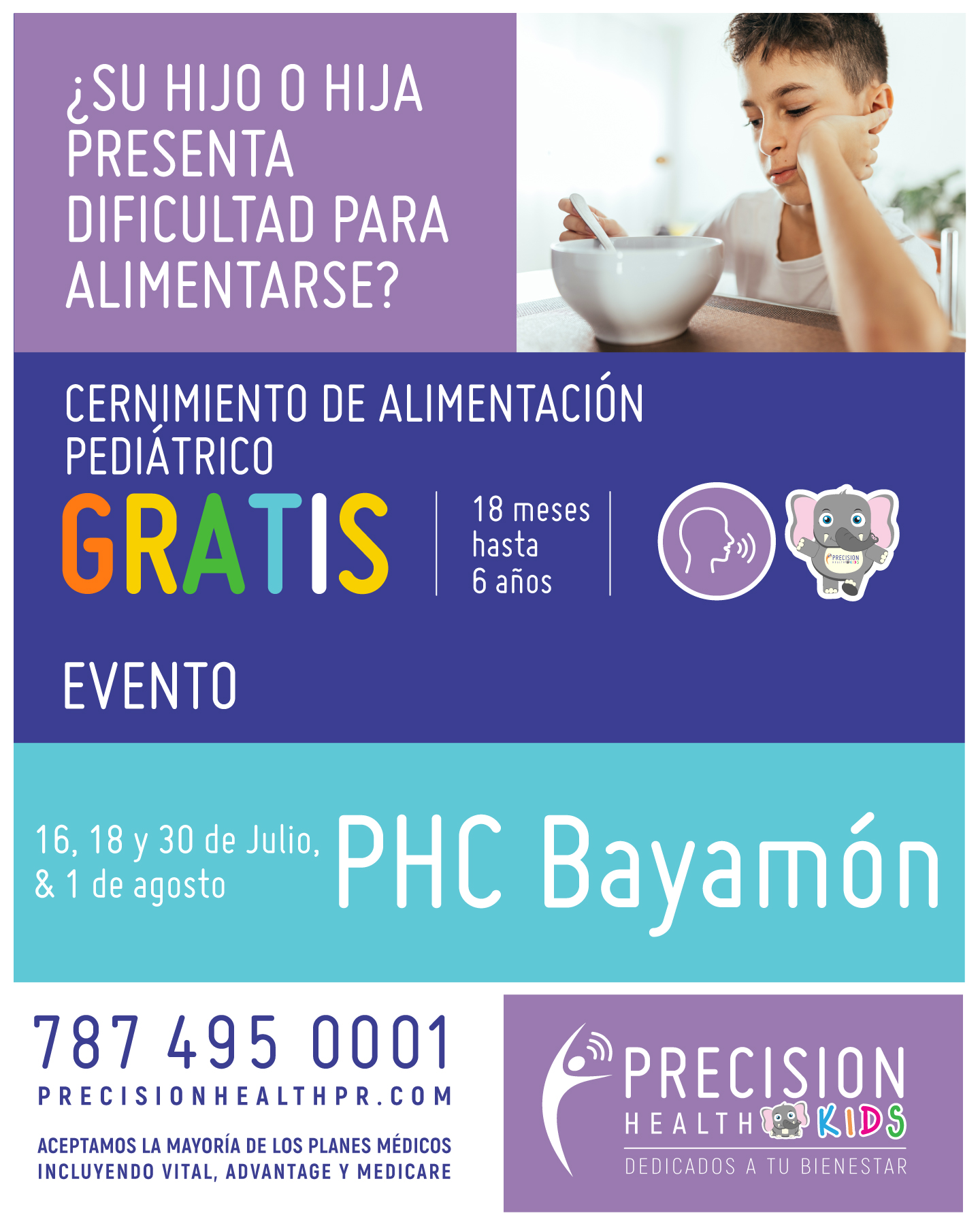 Cernimiento de Alimentación Pediátrico