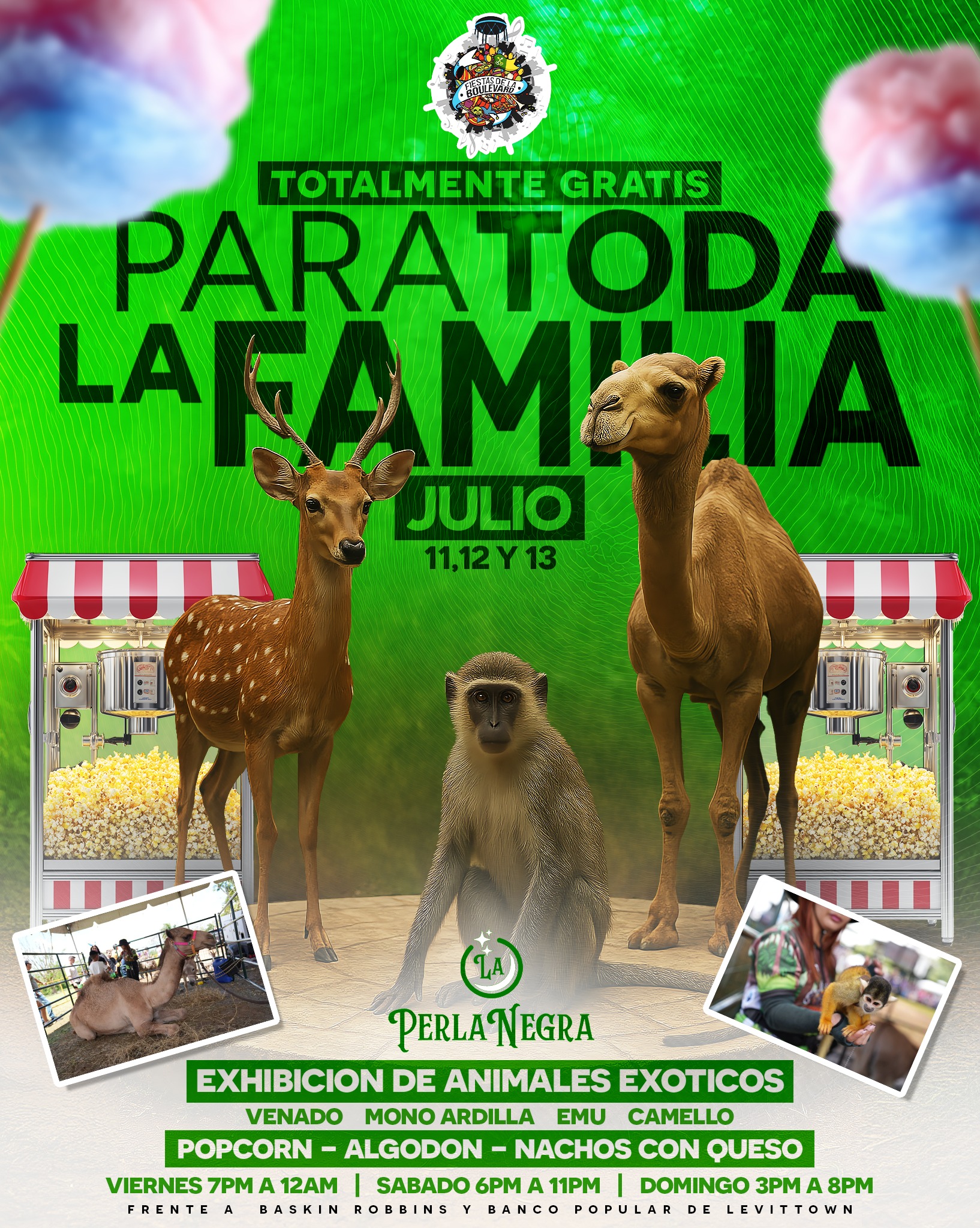 Exhibición de Animales Exóticos
