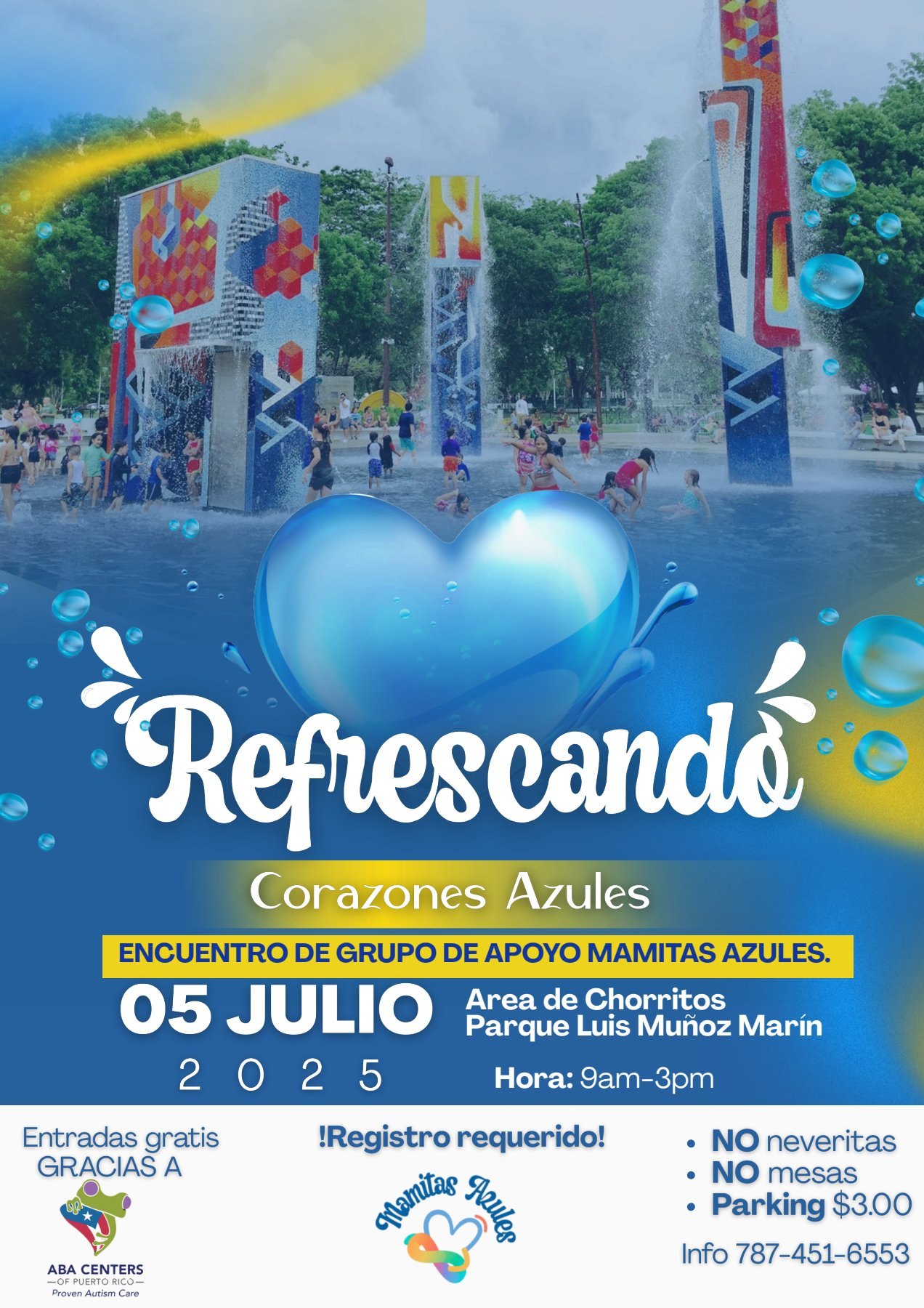 Refrescando Corazones Azules - Mamitas Azules