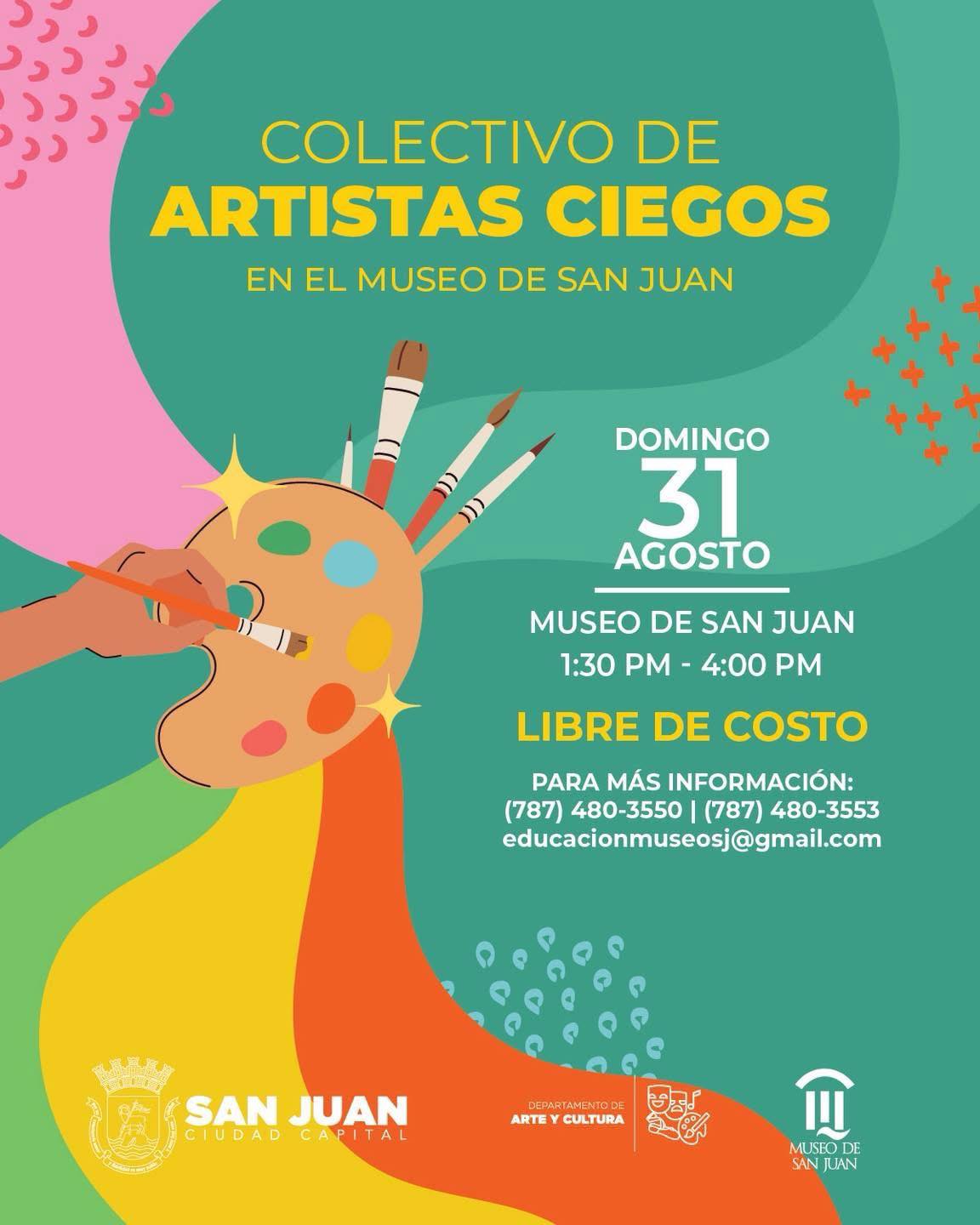 Taller de Pintura para No Videntes - Museo de San Juan