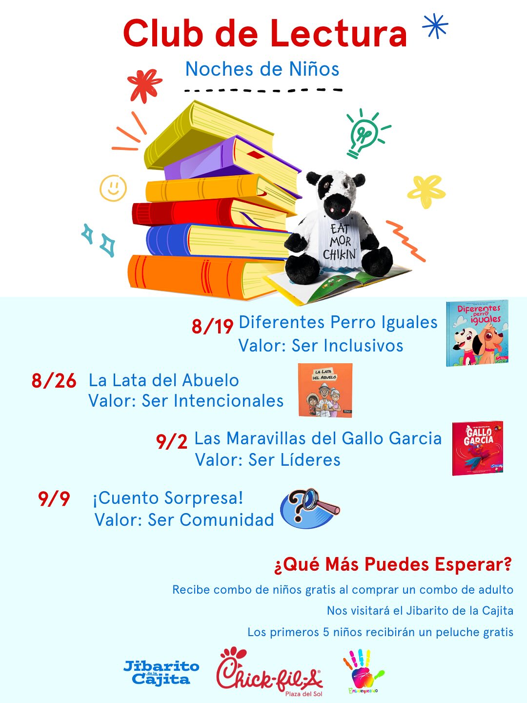 Club de Lectura - Chick-fil-A (Plaza del Sol)
