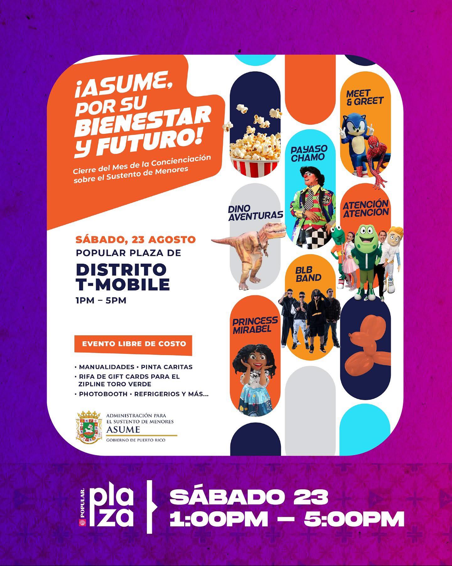 Mes de la Concienciación sobre el Sustento a Menores - Distrito T-Mobile