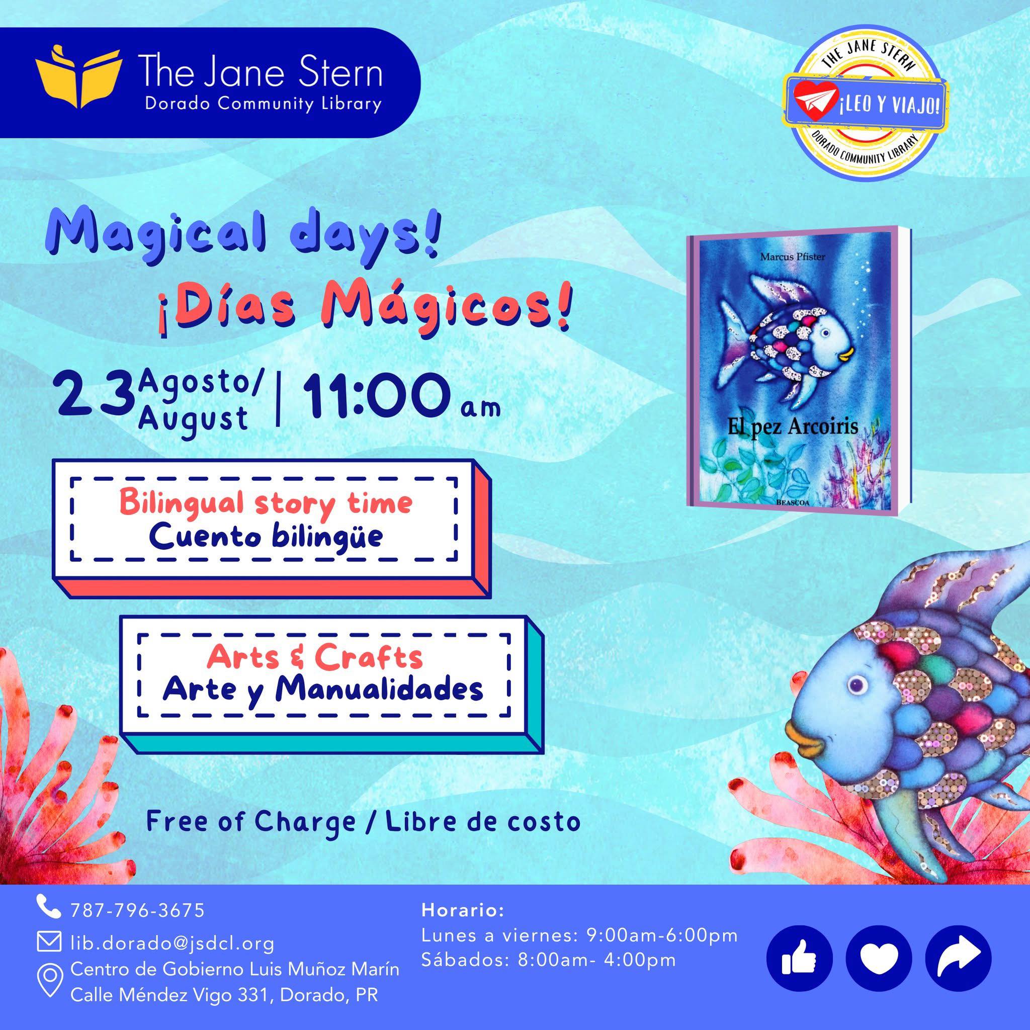 Días Mágicos - Biblioteca Jane Stern