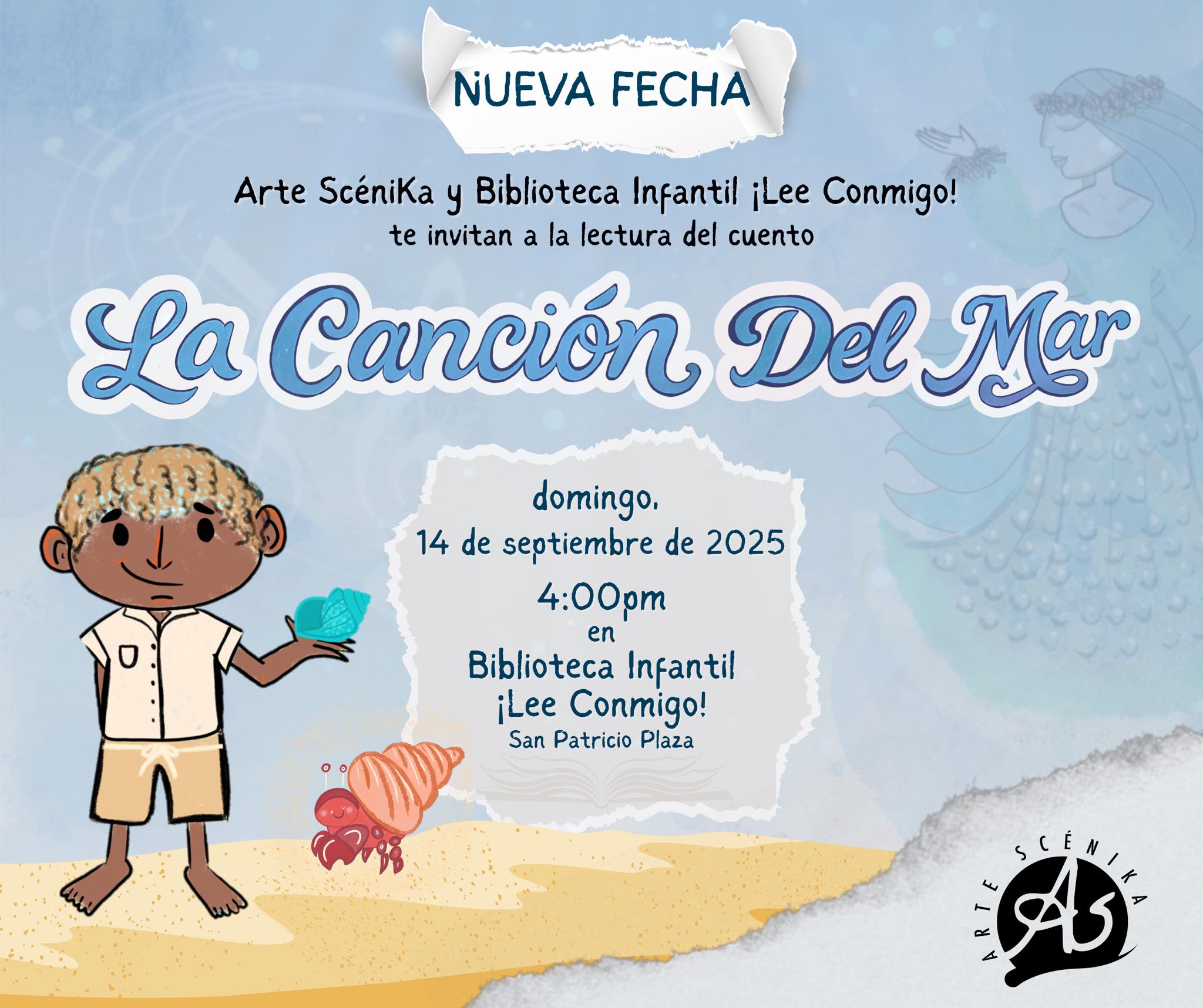 Lectura del cuento: "La Canción del Mar"