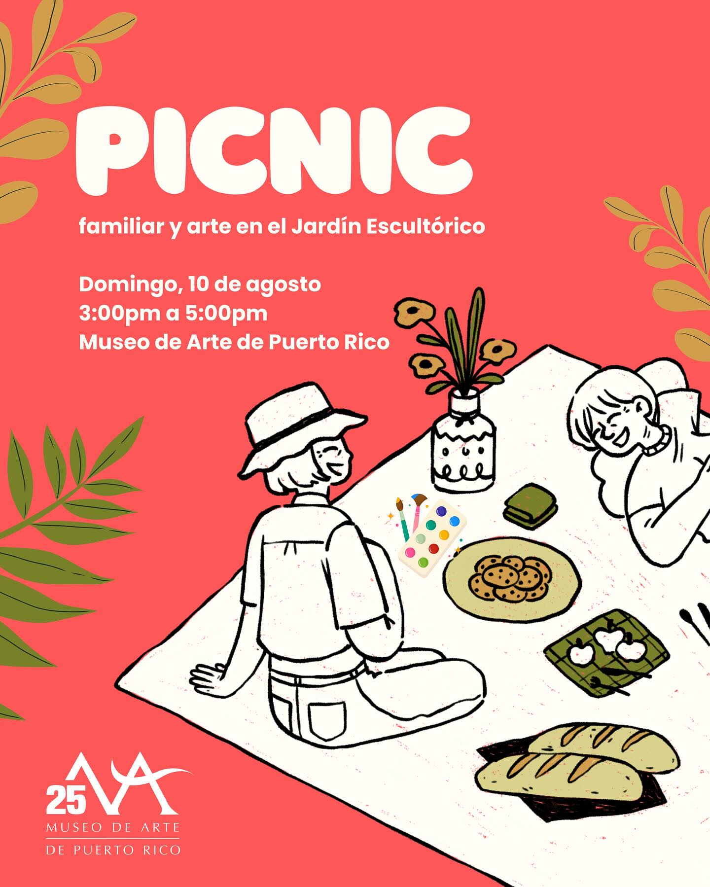 Picnic Familiar y arte - Museo de Arte de Puerto Rico