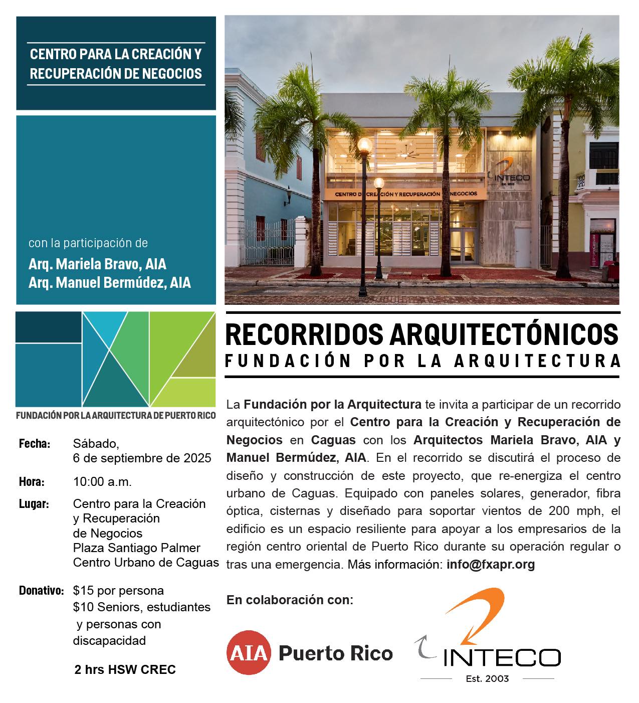 Recorridos Arquitectónicos - Fundación por la Arquitectura