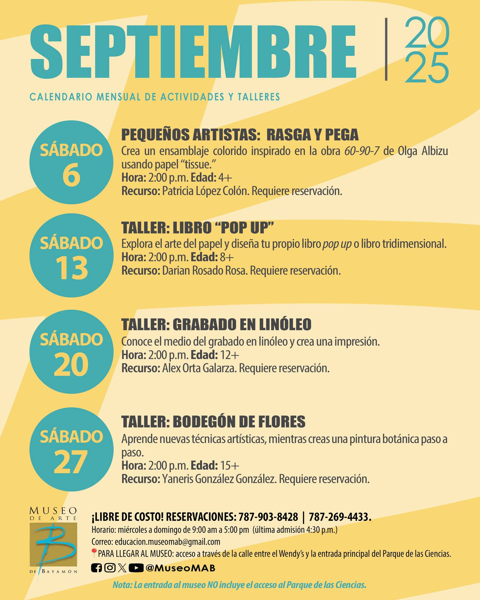 Talleres de Septiembre - MAB