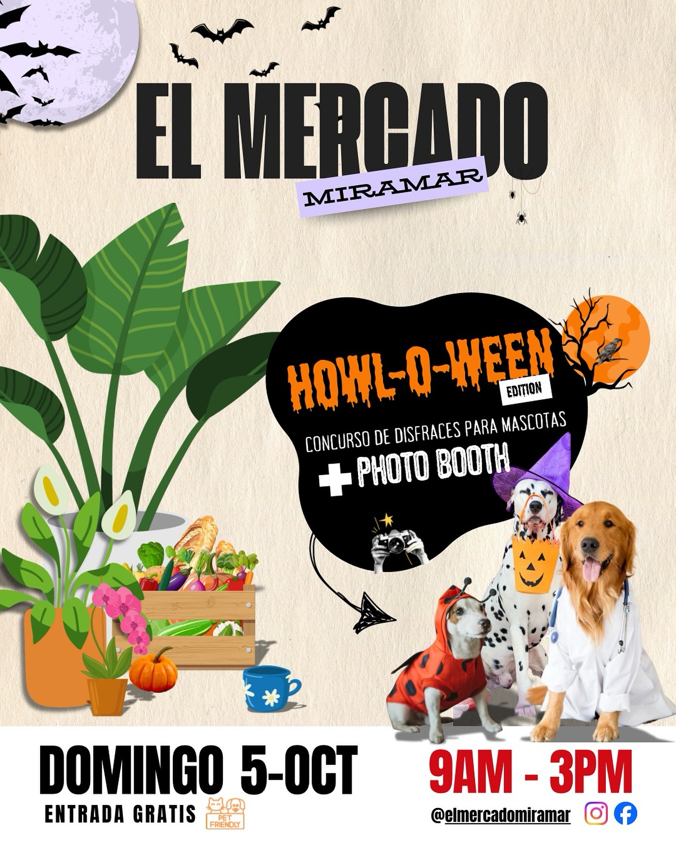 El Mercado - Miramar: Edición Howl-O-Ween