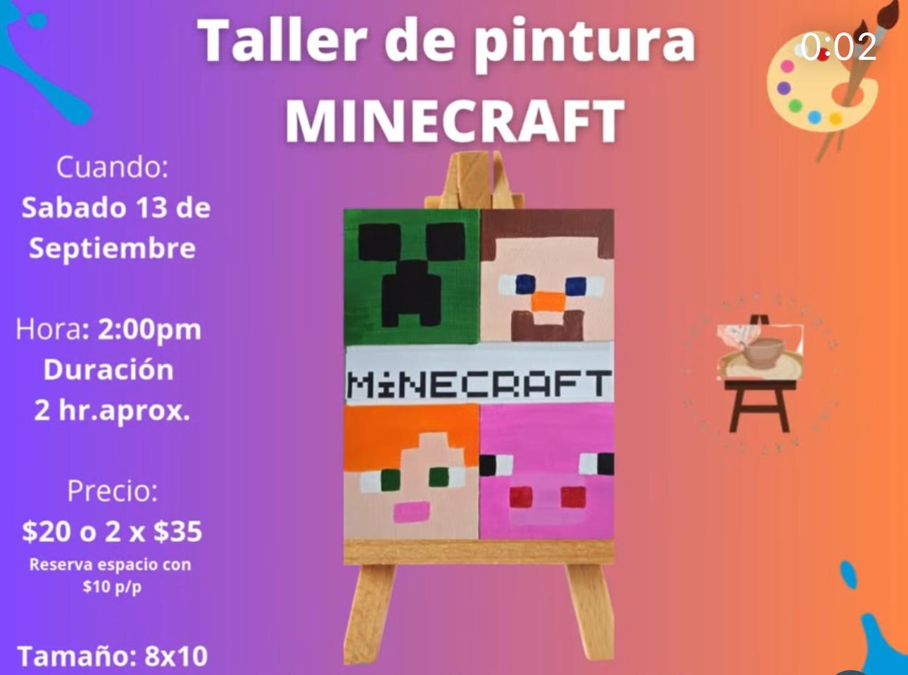 Taller de pintura: Minecraft - The Art Studio PR