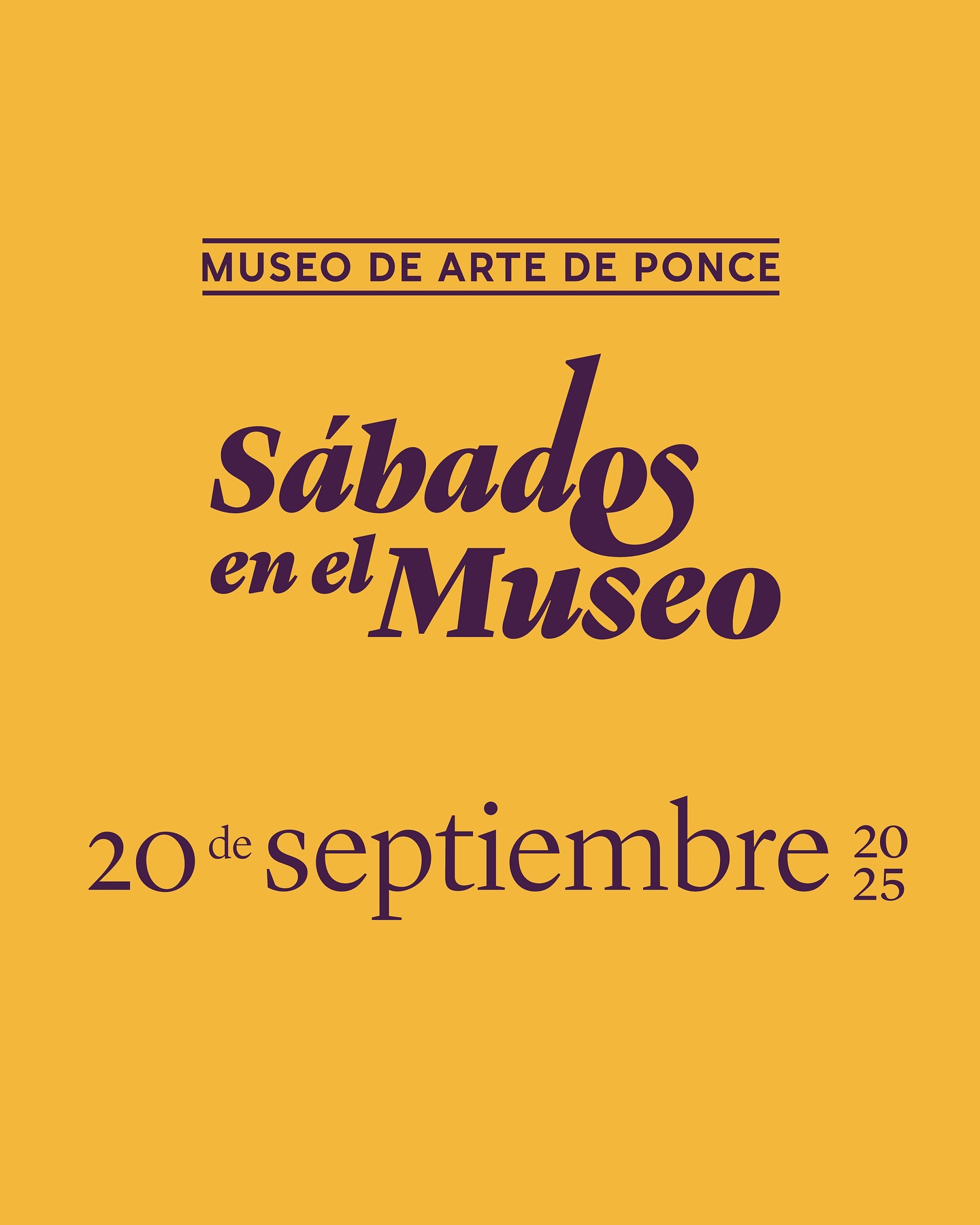 Sábados en el Museo - Museo de Arte de Ponce