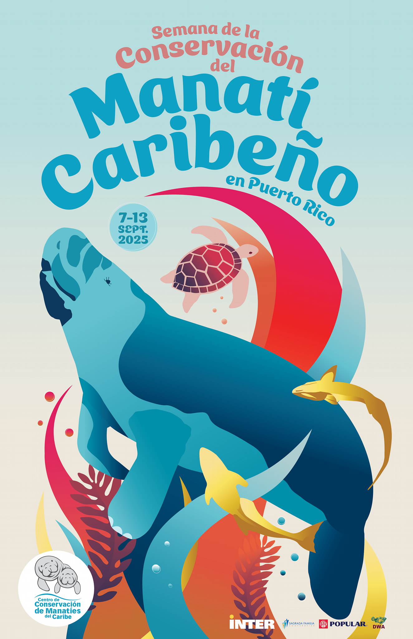 Semana de la Conservación del Manatí Caribeño en Puerto Rico