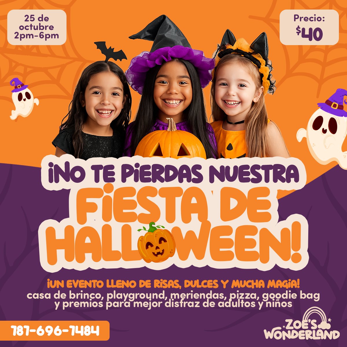 Fiesta de Halloween - Zoe's Wonderland